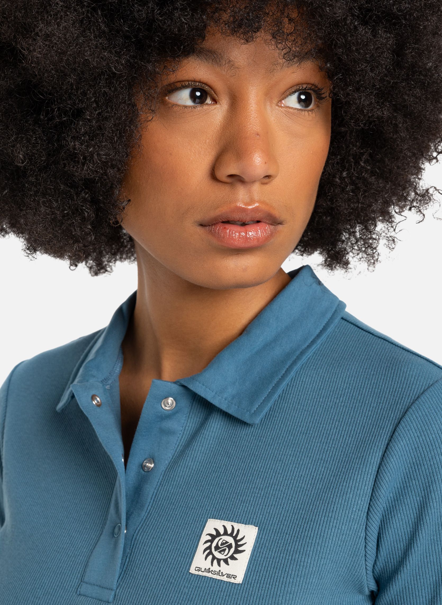 Tee-shirts Nightcall Polo femme bleu Quiksilver Tee-shirts Nightcall Polo femme bleu Bleu