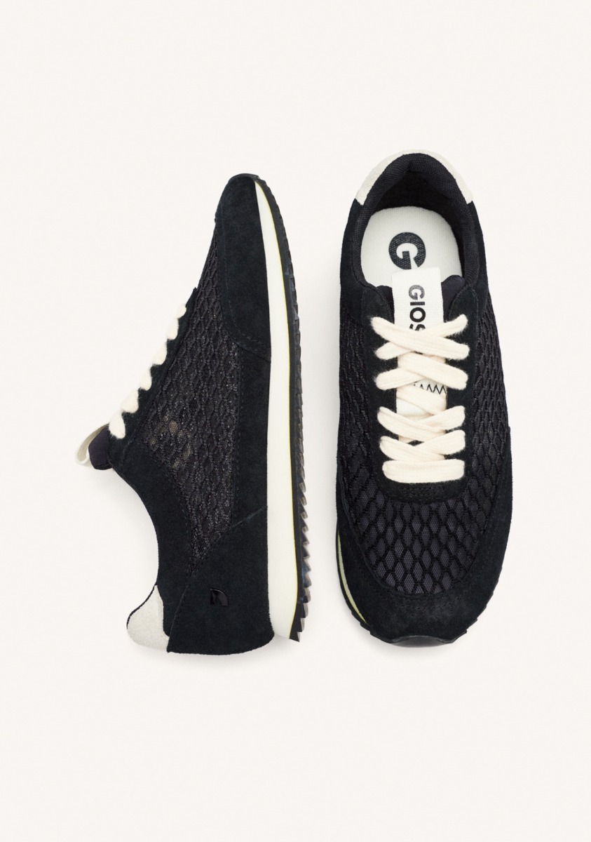 Baskets basses Cas&sport - Baskets Cuir Maille - Noir femme noir Gioseppo Baskets basses Cas&sport - Baskets Cuir Maille - Noir femme noir Noir