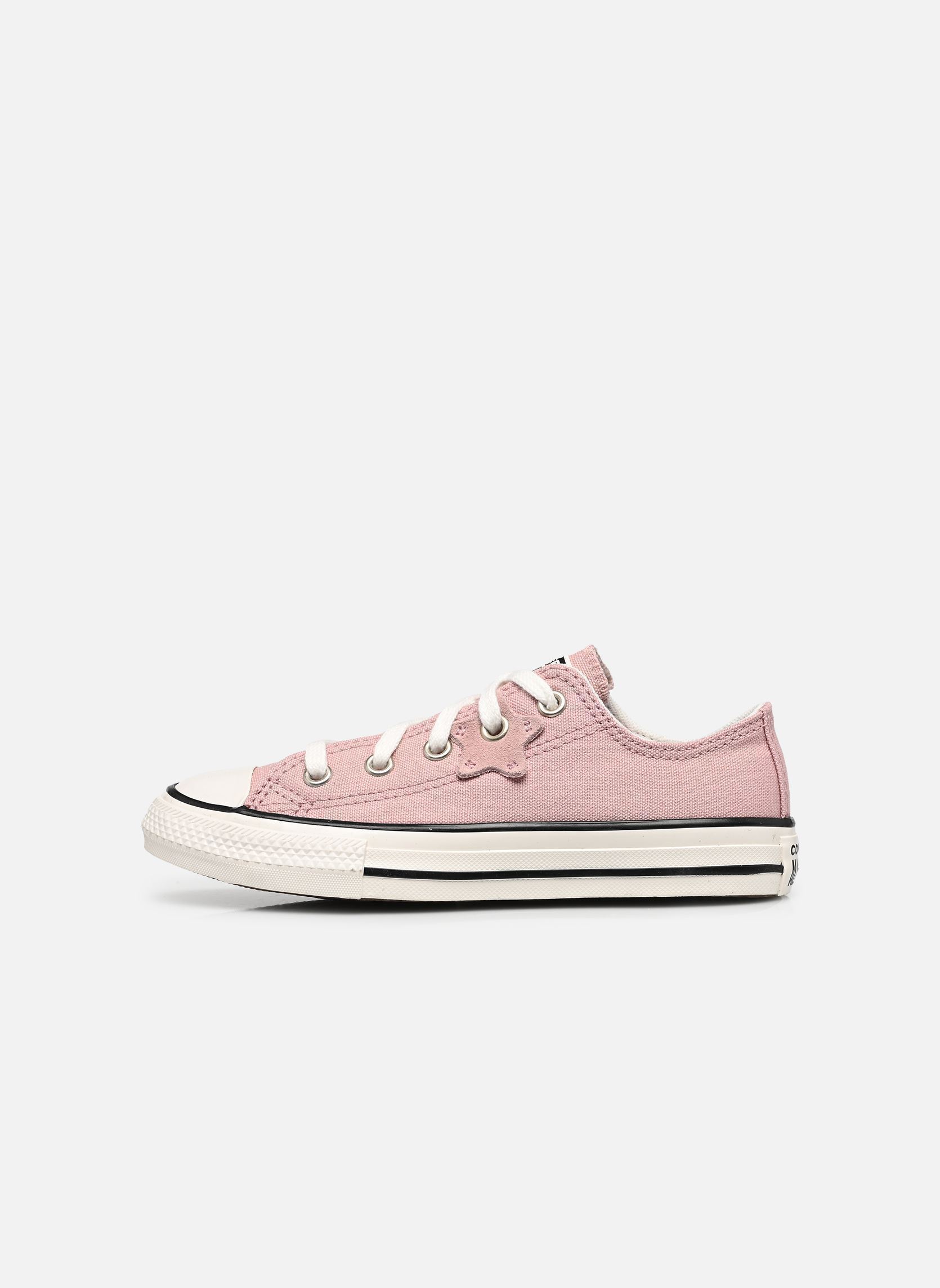 Lage sneakers Chuck Taylor All Star Ox C meisjes roze Converse Lage sneakers Chuck Taylor All Star Ox C meisjes roze PETAL PIT/WHITE/BLACK