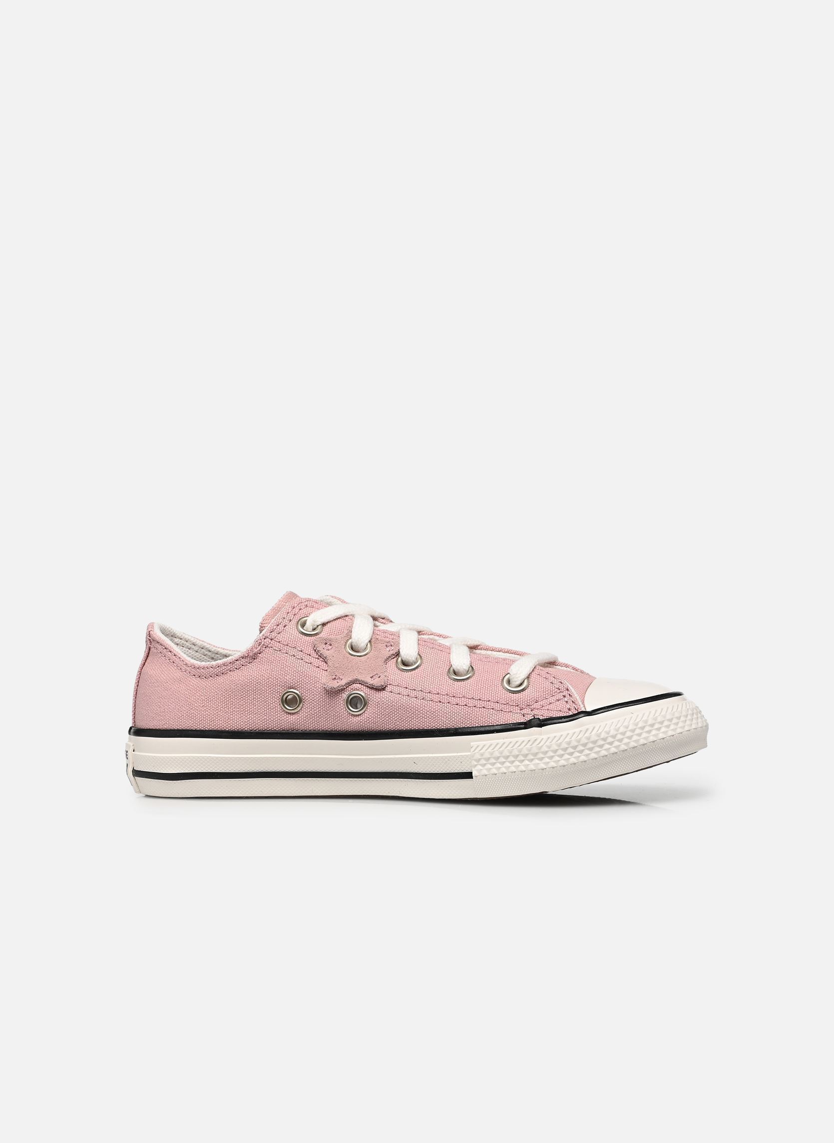 Lage sneakers Chuck Taylor All Star Ox C meisjes roze Converse Lage sneakers Chuck Taylor All Star Ox C meisjes roze PETAL PIT/WHITE/BLACK