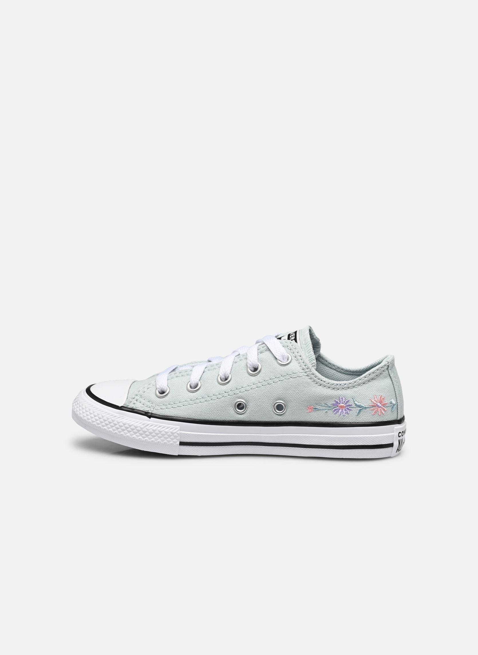 Lage sneakers Chuck Taylor All Star Ox C meisjes blauw Converse Lage sneakers Chuck Taylor All Star Ox C meisjes blauw YOU DEW YOU/LT JELLYFISH JITTE