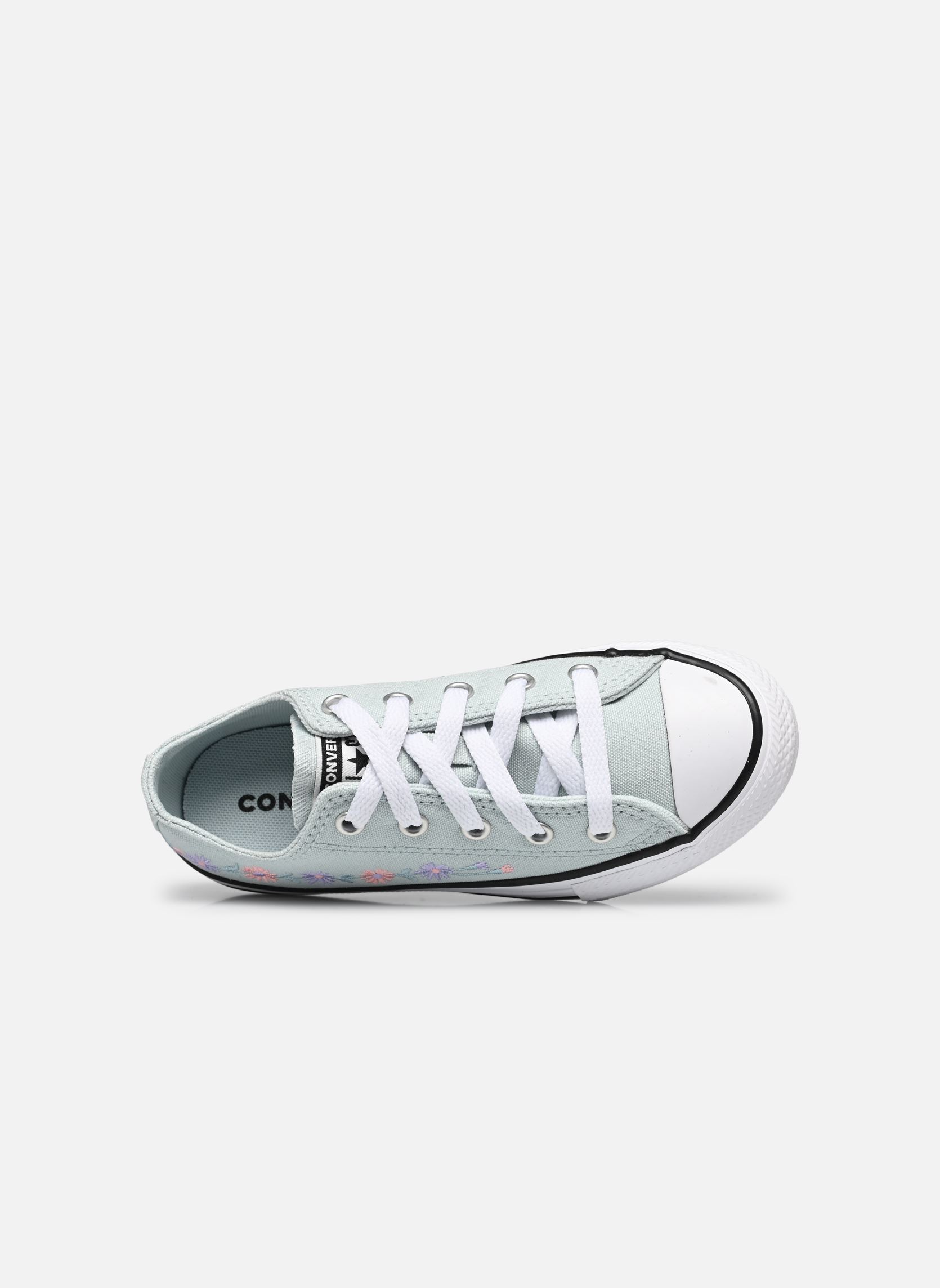Lage sneakers Chuck Taylor All Star Ox C meisjes blauw Converse Lage sneakers Chuck Taylor All Star Ox C meisjes blauw YOU DEW YOU/LT JELLYFISH JITTE