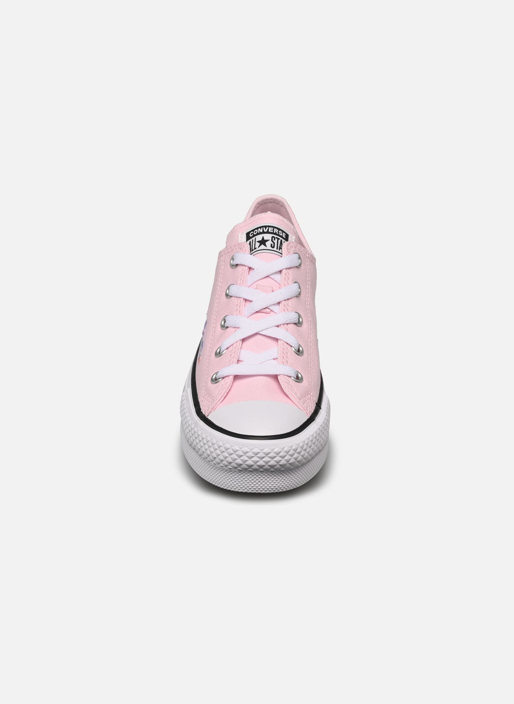 Baskets basses Chuck Taylor All Star Eva Lift Ox J fille rose Converse Baskets basses Chuck Taylor All Star Eva Lift Ox J fille rose Sugar Berry/White/Black