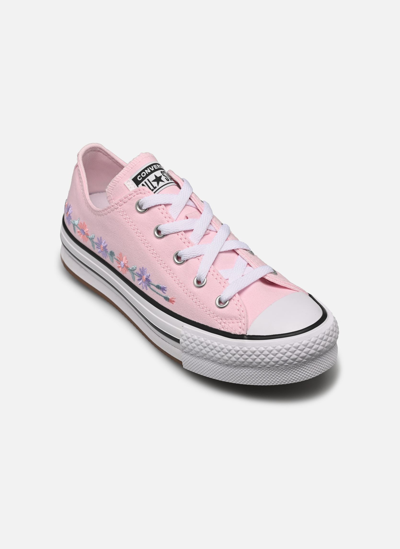 Baskets basses enfant Converse CHUCK TAYLOR ALL STAR EVA LIFT - vue 2