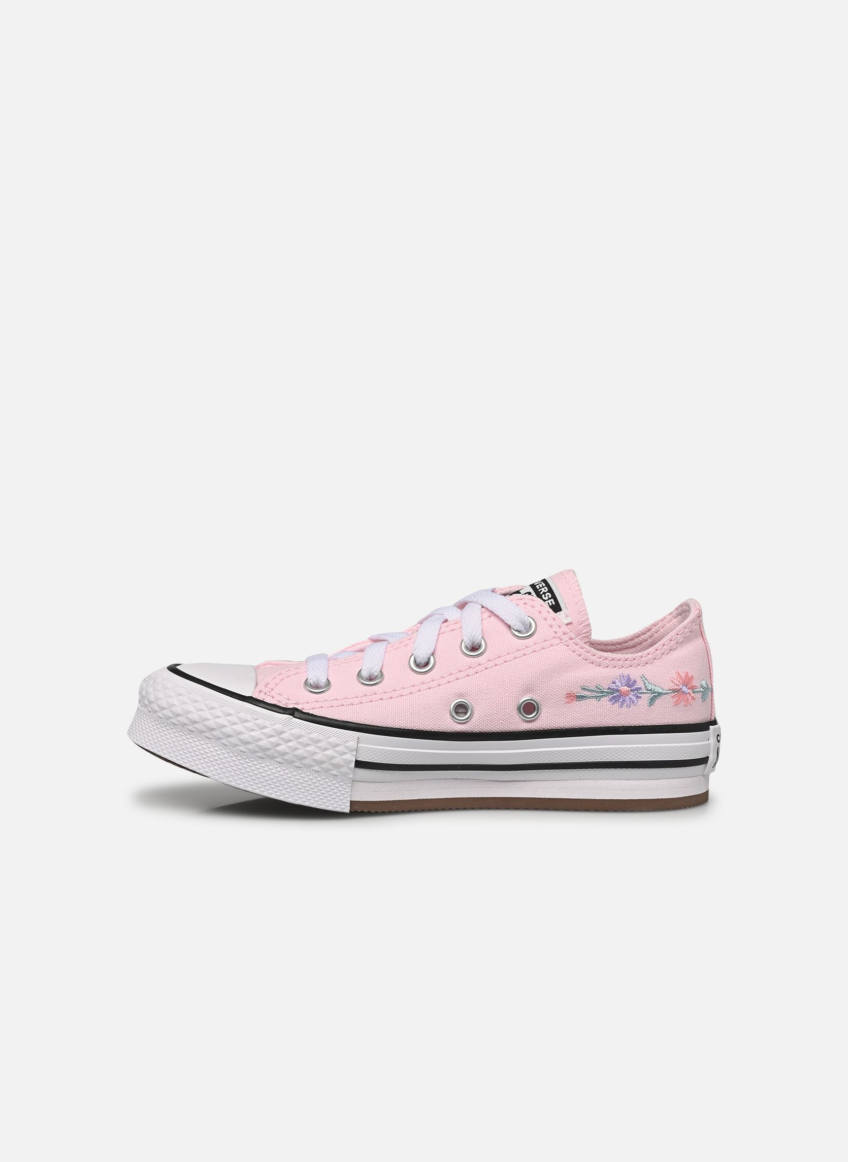 Niedrige Sneaker Chuck Taylor All Star Eva Lift Ox C mädchen rosa Converse Niedrige Sneaker Chuck Taylor All Star Eva Lift Ox C mädchen rosa Sugar Berry/White/Black