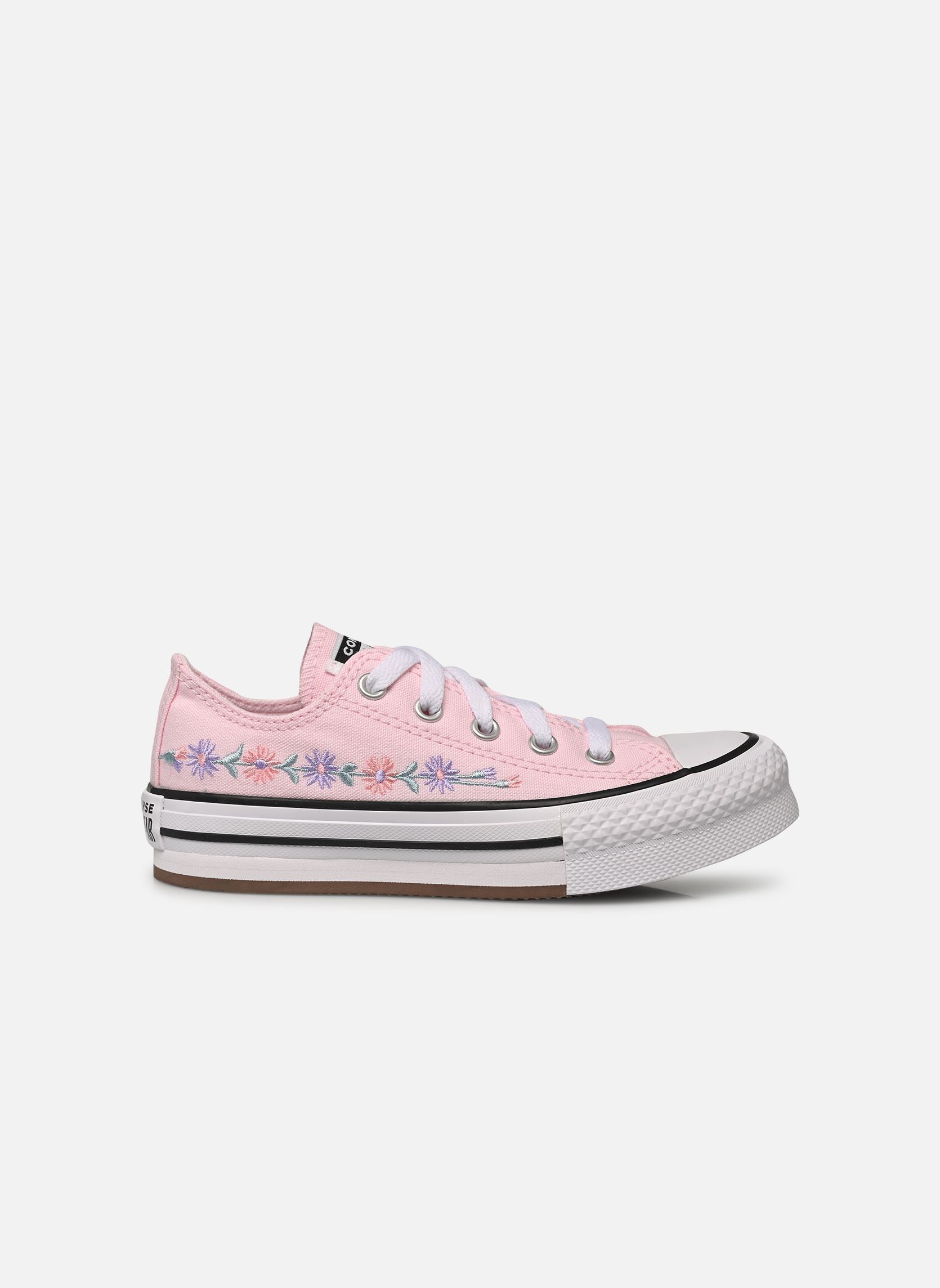 Niedrige Sneaker Chuck Taylor All Star Eva Lift Ox C mädchen rosa Converse Niedrige Sneaker Chuck Taylor All Star Eva Lift Ox C mädchen rosa Sugar Berry/White/Black