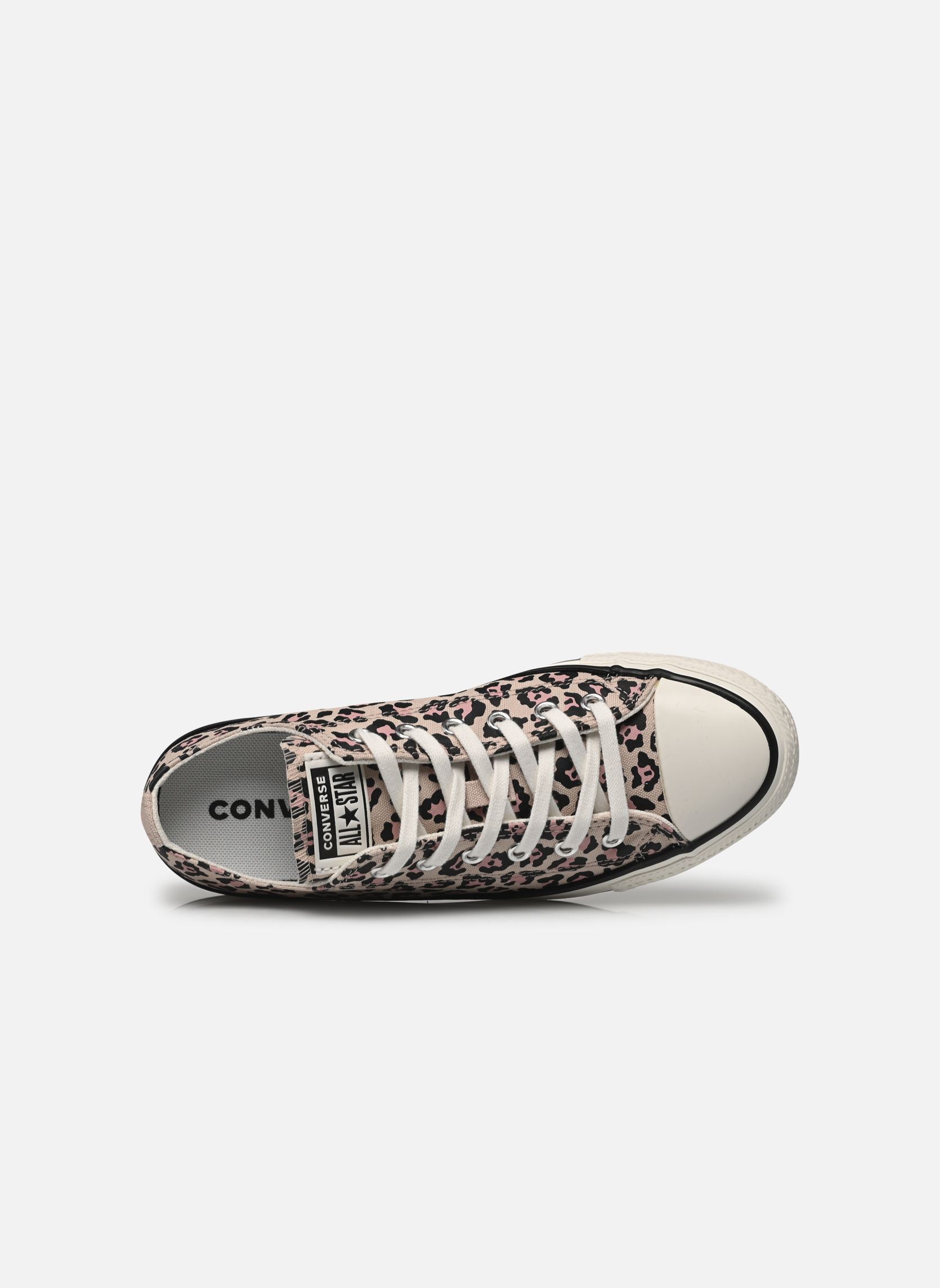 Baskets basses Chuck Taylor All Star Ox J fille marron Converse Baskets basses Chuck Taylor All Star Ox J fille marron Warm Clay/Egret/Black