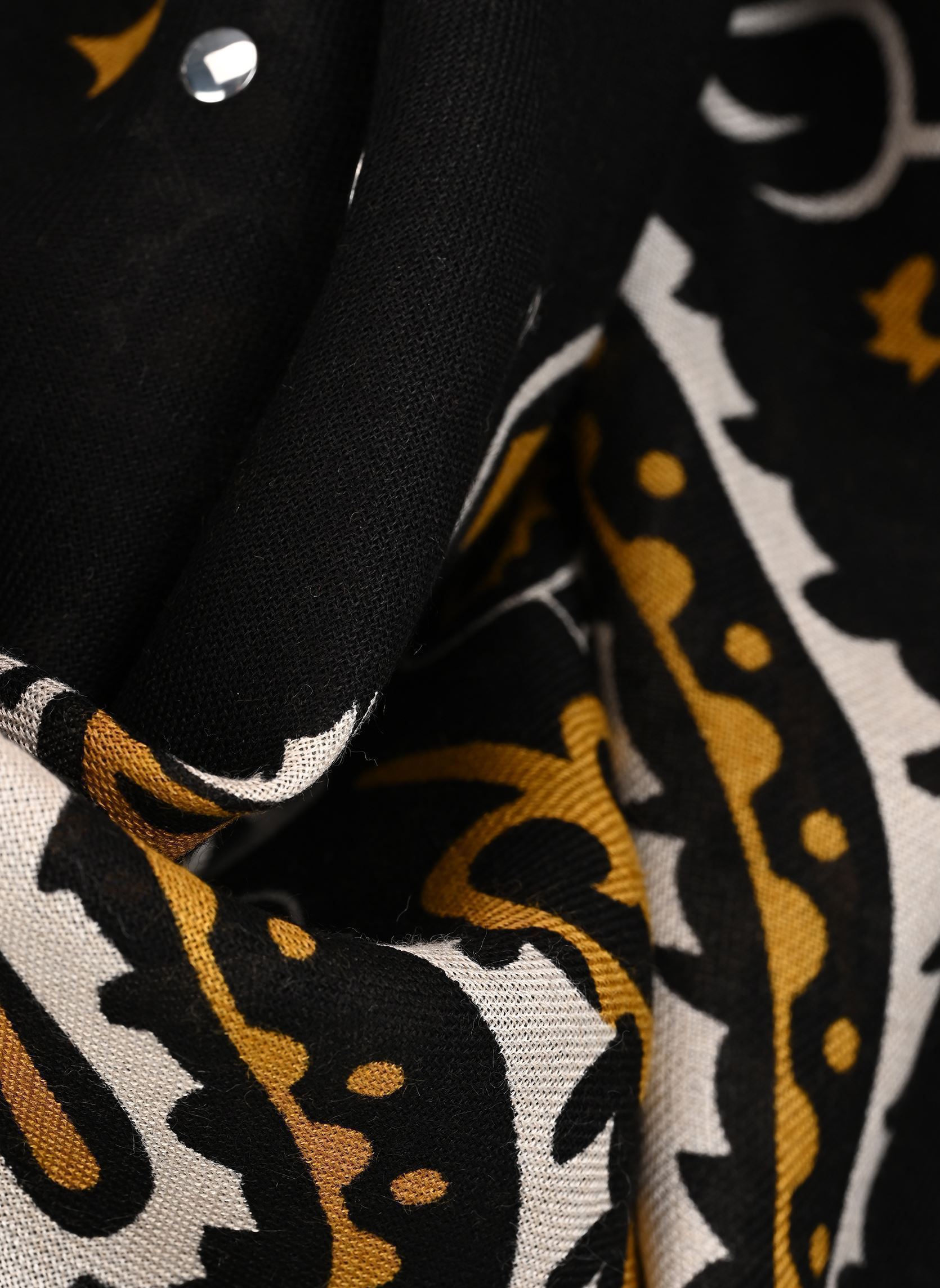 Foulards Paisley Big femme noir Wild Foulards Paisley Big femme noir Noir