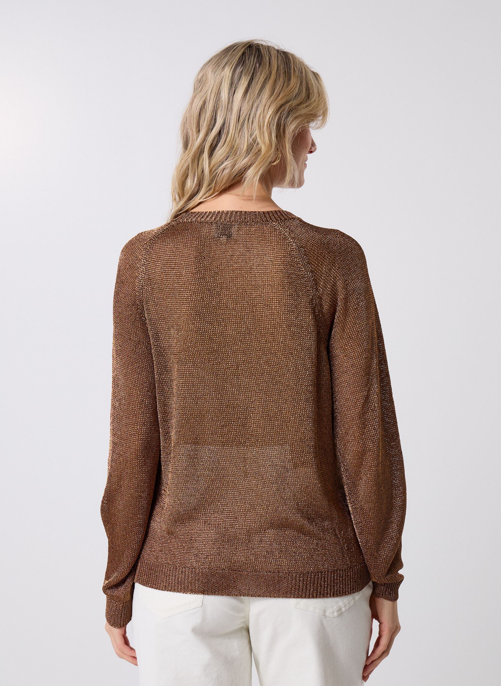 Pullover Romy damen gold und bronze Wild Pullover Romy damen gold und bronze Cuivre