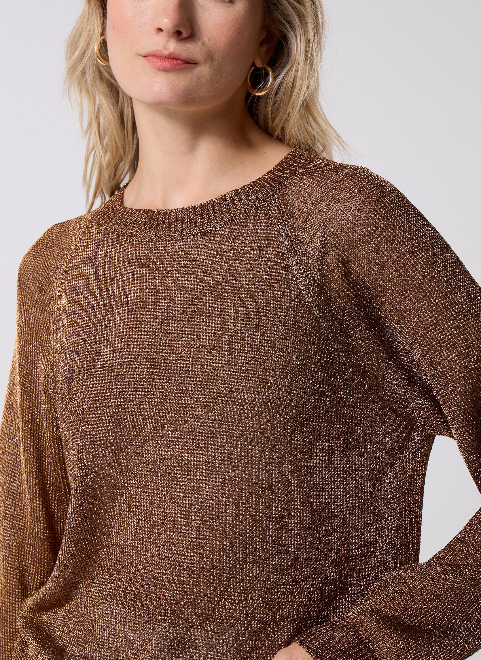 Pullover Romy damen gold und bronze Wild Pullover Romy damen gold und bronze Cuivre