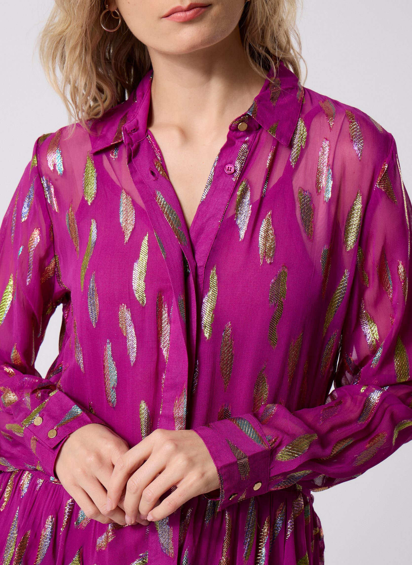 Robes longues Irene femme rose Wild Robes longues Irene femme rose Fuchsia
