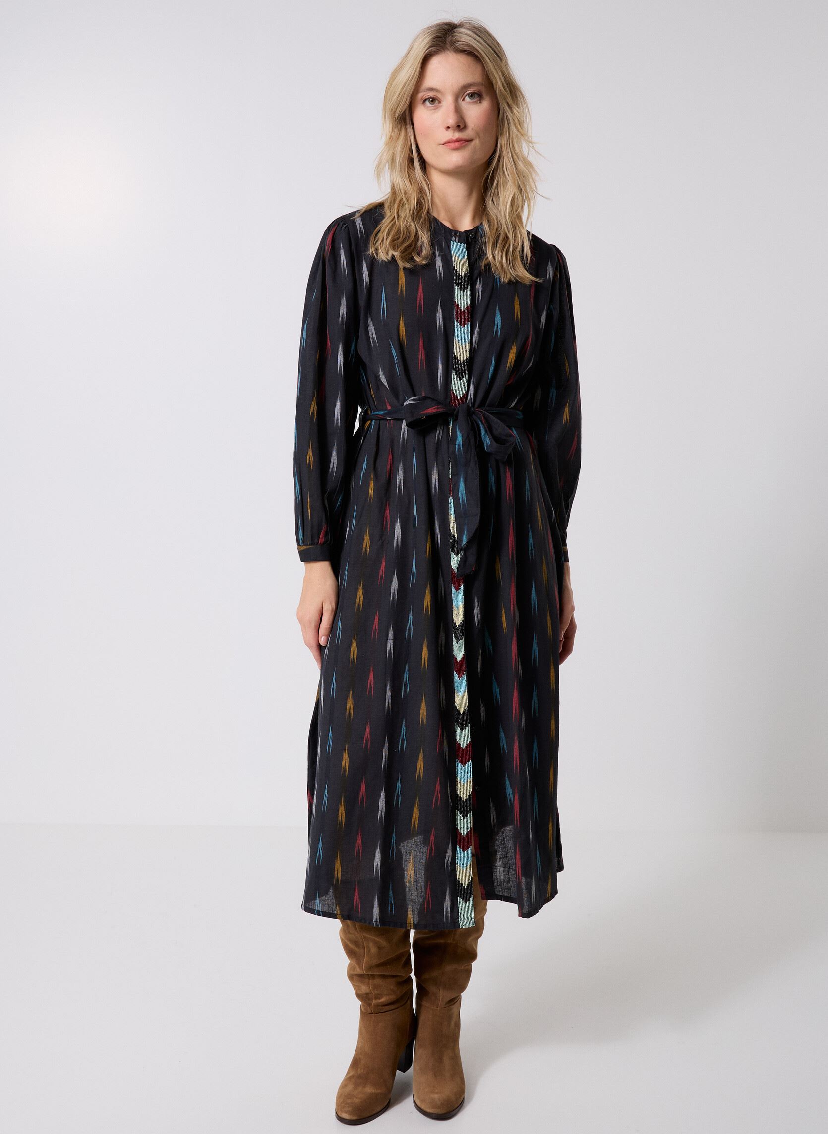 Blouses met lange mouwen Tamera dames zwart Wild Blouses met lange mouwen Tamera dames zwart Noir