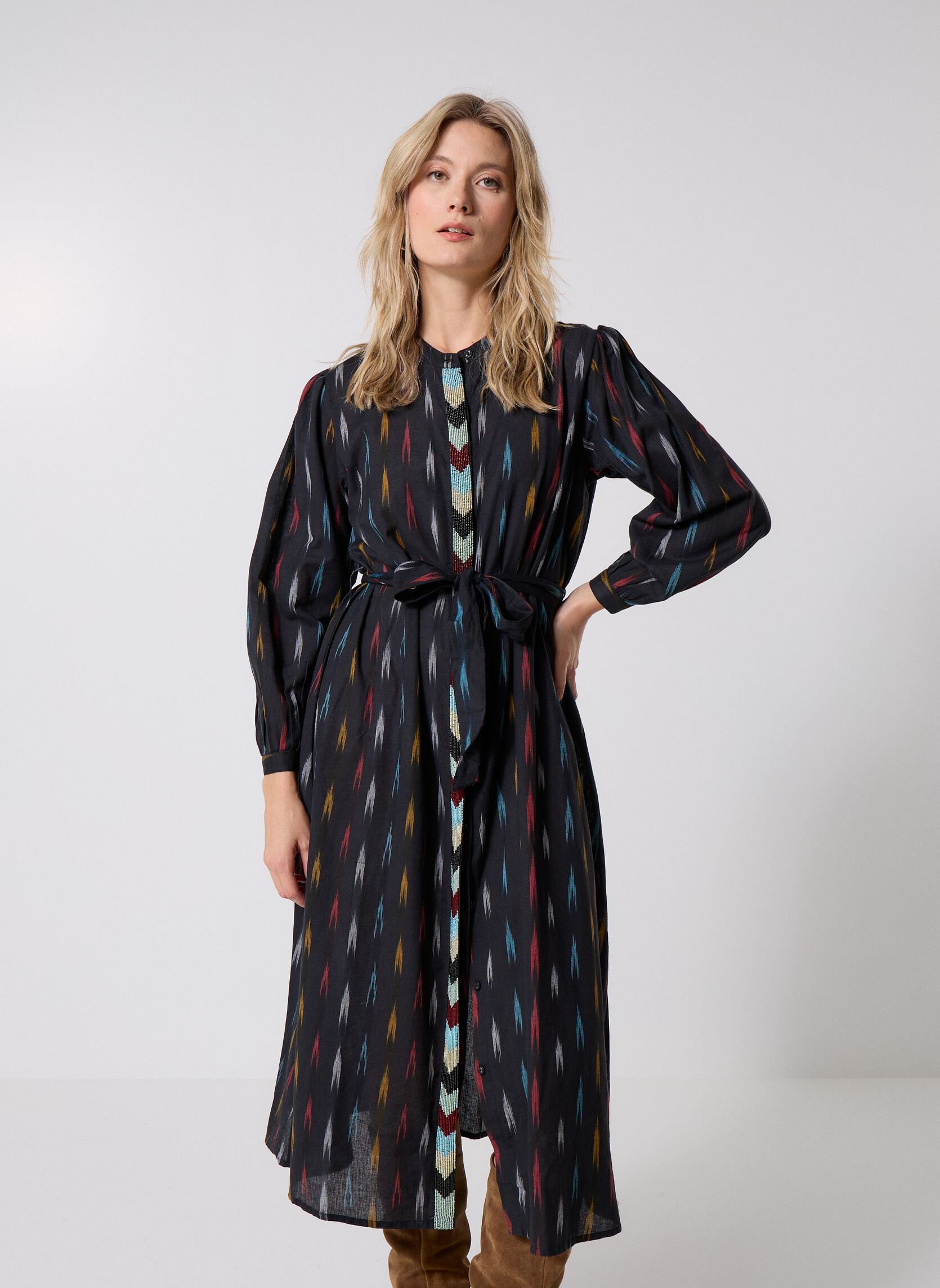 Blouses met lange mouwen Tamera dames zwart Wild Blouses met lange mouwen Tamera dames zwart Noir