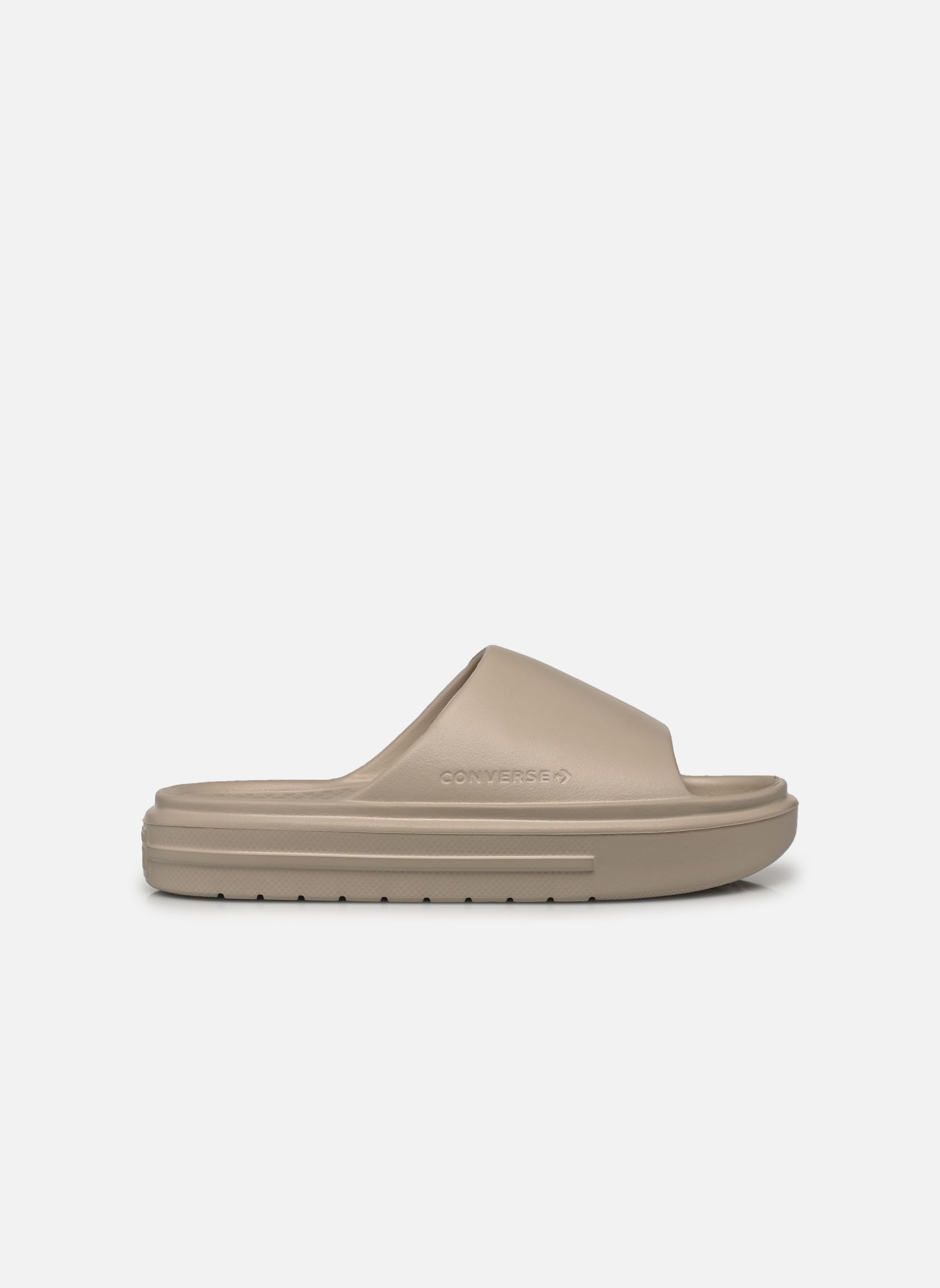 Sandalias de playa Converse Essential Slide Slip W mujer beige Converse Sandalias de playa Converse Essential Slide Slip W mujer beige PAPYRUS