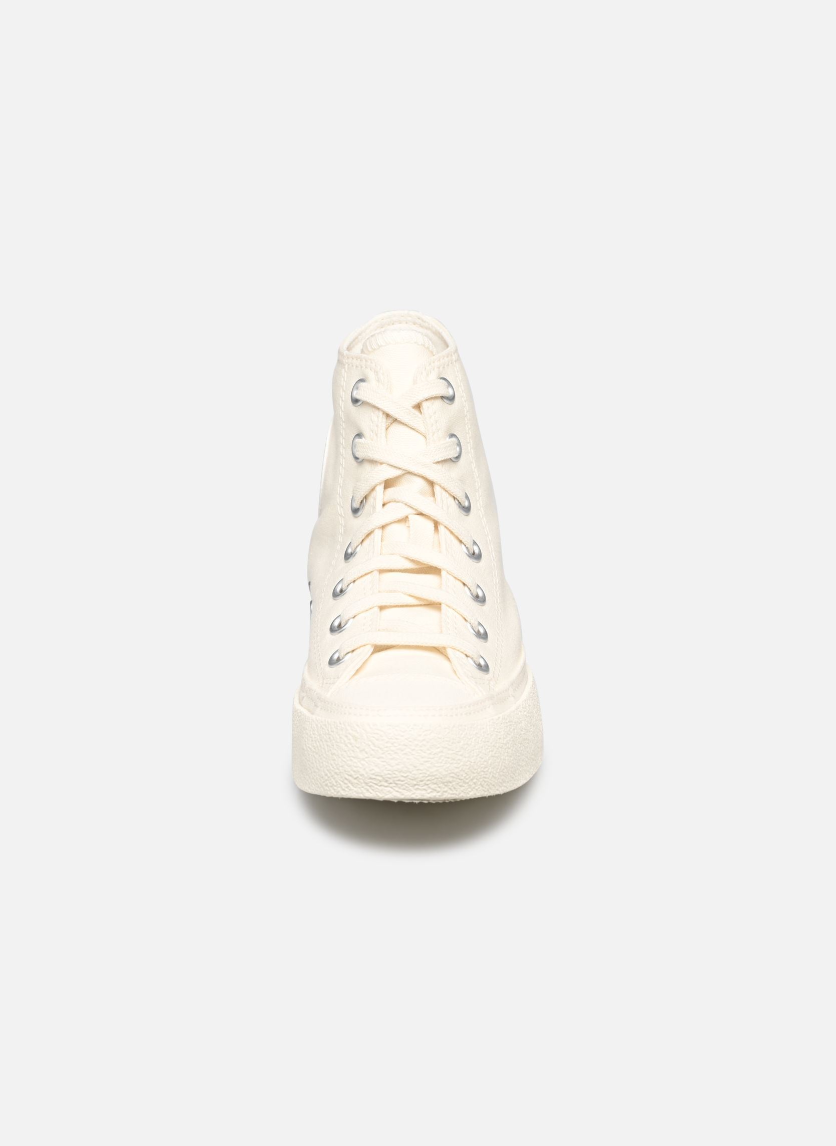 Zapatillas de lona Chuck Taylor All Star Crepe & Color Hi W mujer blanco Converse Zapatillas de lona Chuck Taylor All Star Crepe & Color Hi W mujer blanco EGRET/EGRET/EGRET