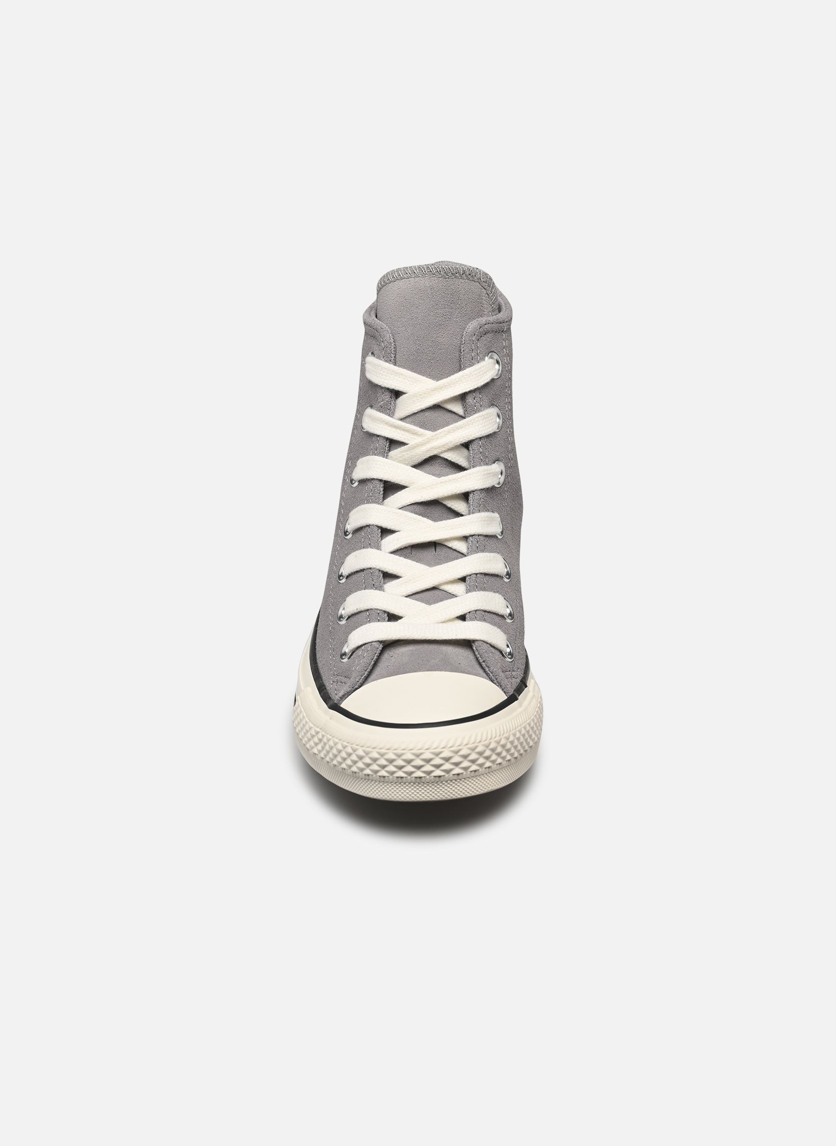 Baskets Chuck Taylor All Star Colorful Suede Hi femme gris Converse Baskets Chuck Taylor All Star Colorful Suede Hi femme gris CLASSIC GREY/EGRET/BLACK
