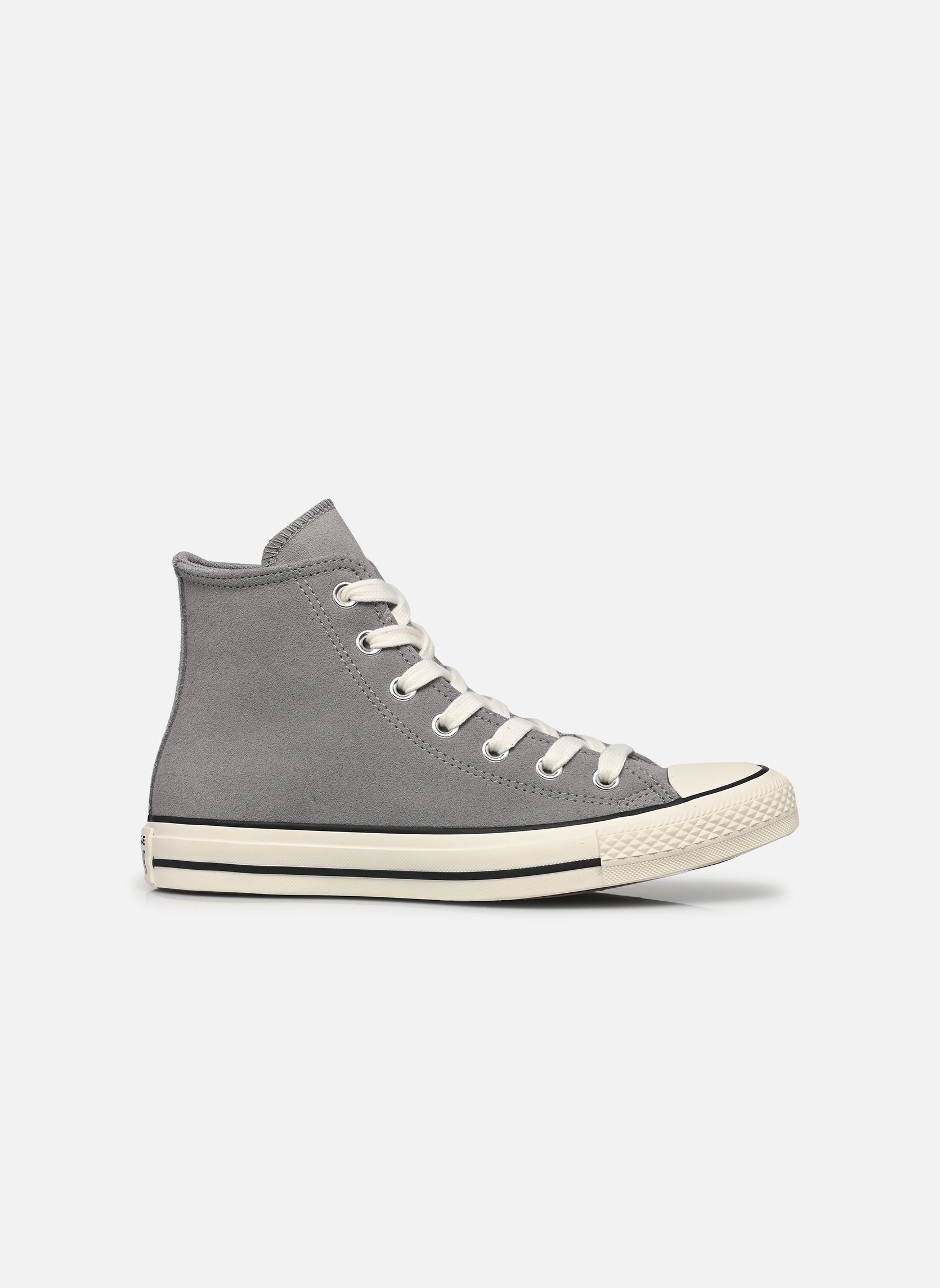 Baskets Chuck Taylor All Star Colorful Suede Hi femme gris Converse Baskets Chuck Taylor All Star Colorful Suede Hi femme gris CLASSIC GREY/EGRET/BLACK