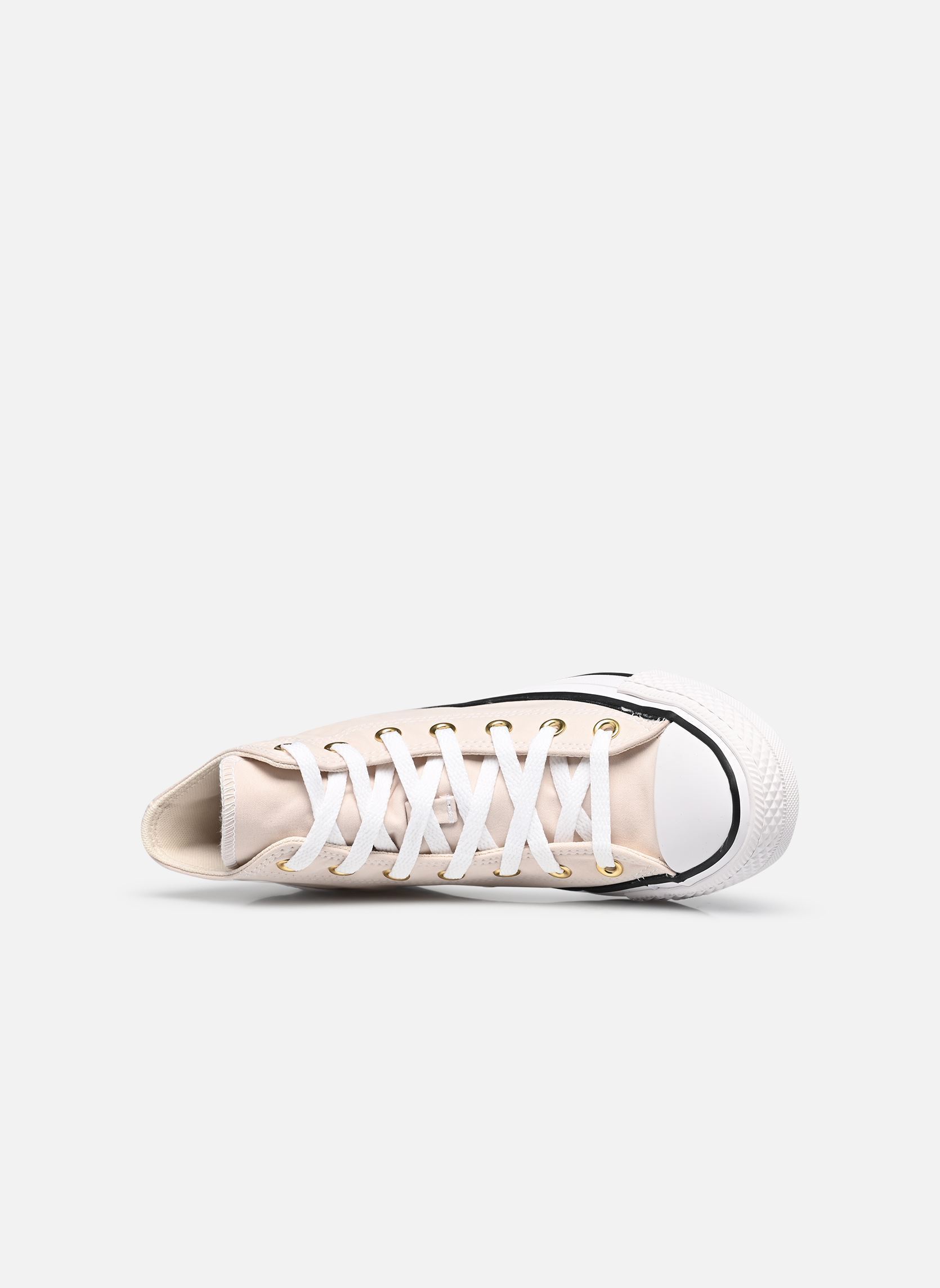 Baskets Chuck Taylor All Star Peached Canvas Hi femme beige Converse Baskets Chuck Taylor All Star Peached Canvas Hi femme beige LIGHT DUNE/WHITE/GOLD
