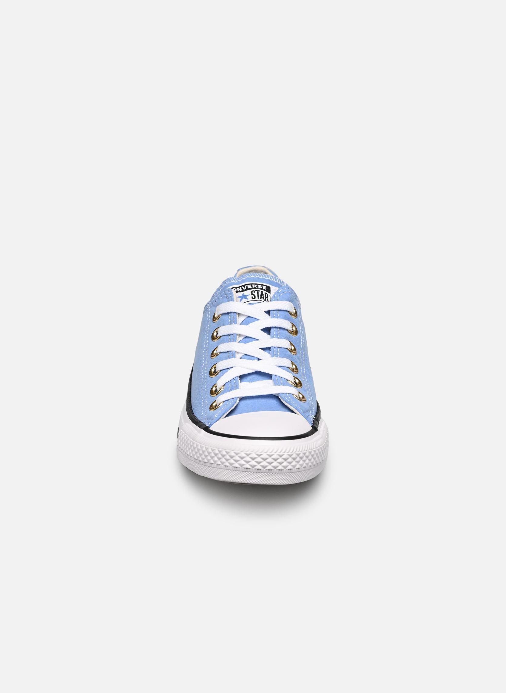 Sneakers di tela Chuck Taylor All Star Peached Canvas Ox donna blu Converse Sneakers di tela Chuck Taylor All Star Peached Canvas Ox donna blu OPEN SKY/WHITE/GOLD