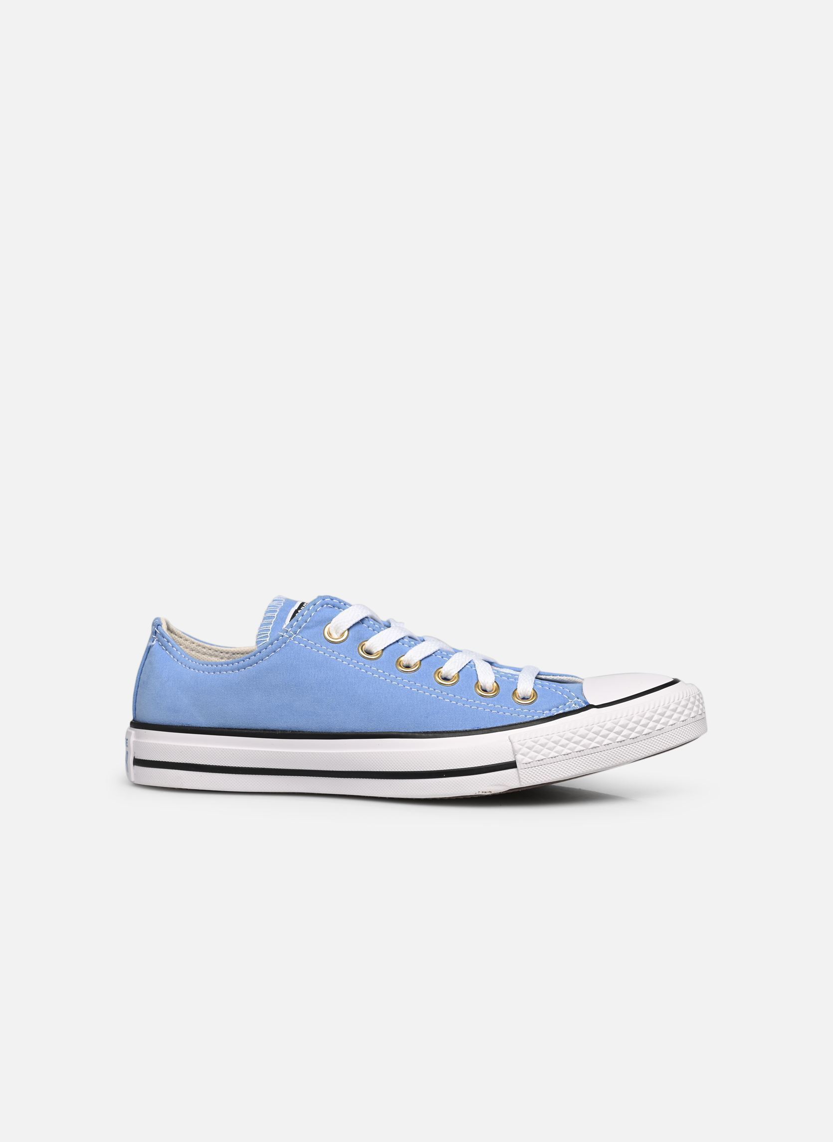 Sneakers di tela Chuck Taylor All Star Peached Canvas Ox donna blu Converse Sneakers di tela Chuck Taylor All Star Peached Canvas Ox donna blu OPEN SKY/WHITE/GOLD