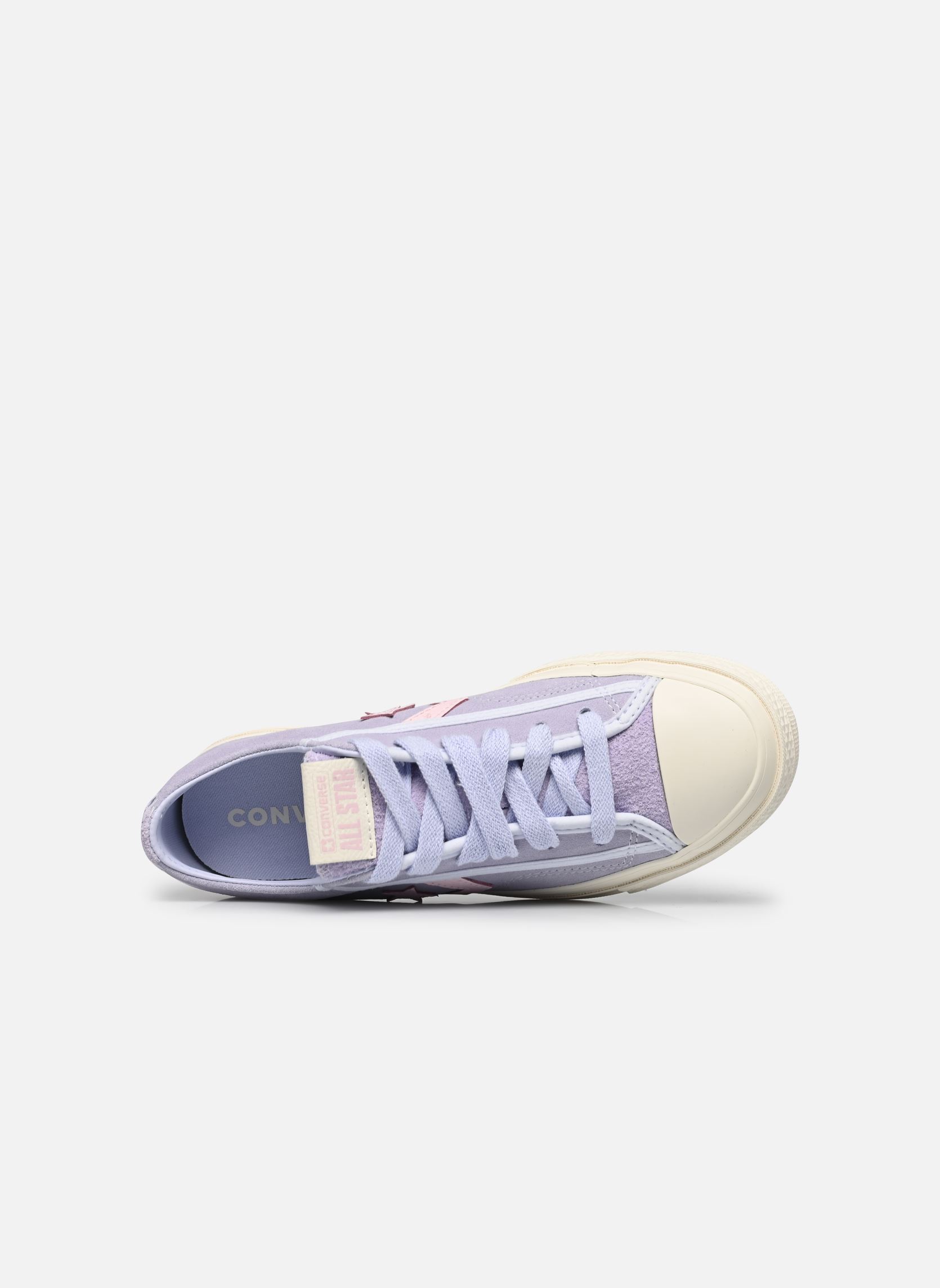 Baskets Star Player 76 Ox Suede W femme violet Converse Baskets Star Player 76 Ox Suede W femme violet BLUEBERRY ICE