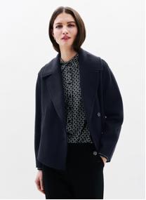 Vestes Manteaux - 242G-GAIAC femme bleu Caroll Vestes Manteaux - 242G-GAIAC femme bleu Bleu marine