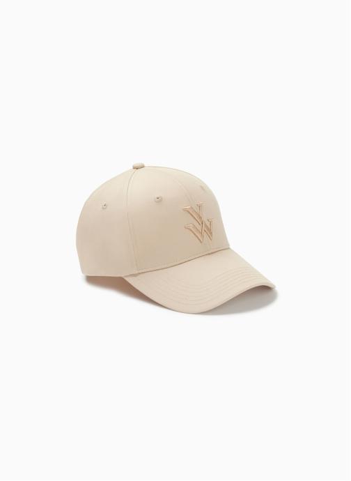 Vanessa Wu Casquettes Clem femme beige
