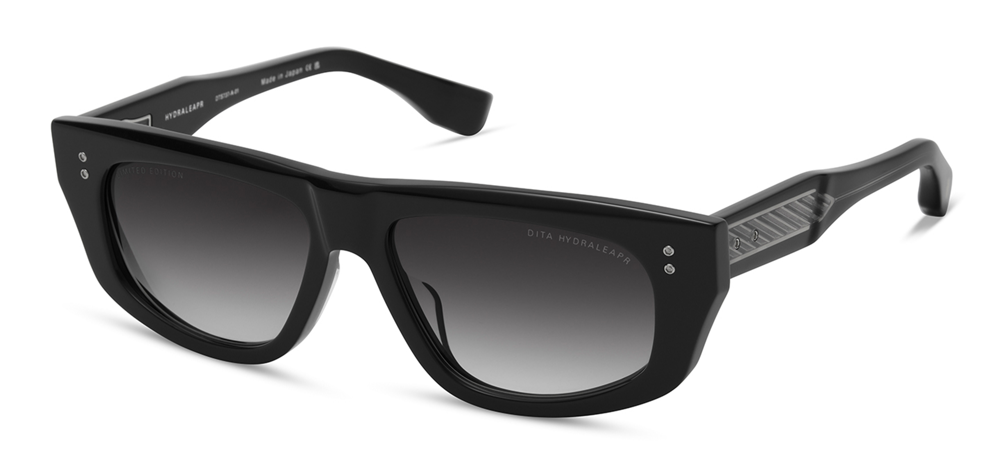 Lunettes De Soleil DITA Grandmaster Three - Noir Et Or, Branches 138mm, Occasion Excellent état
