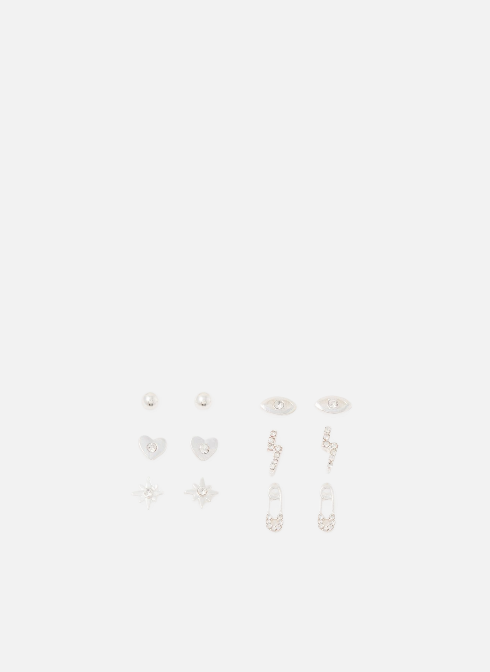 Lot De 53 Paires De Boucles D'oreilles Argentées - NeuvES Jamais Portées - Style Varié Pour Piercing