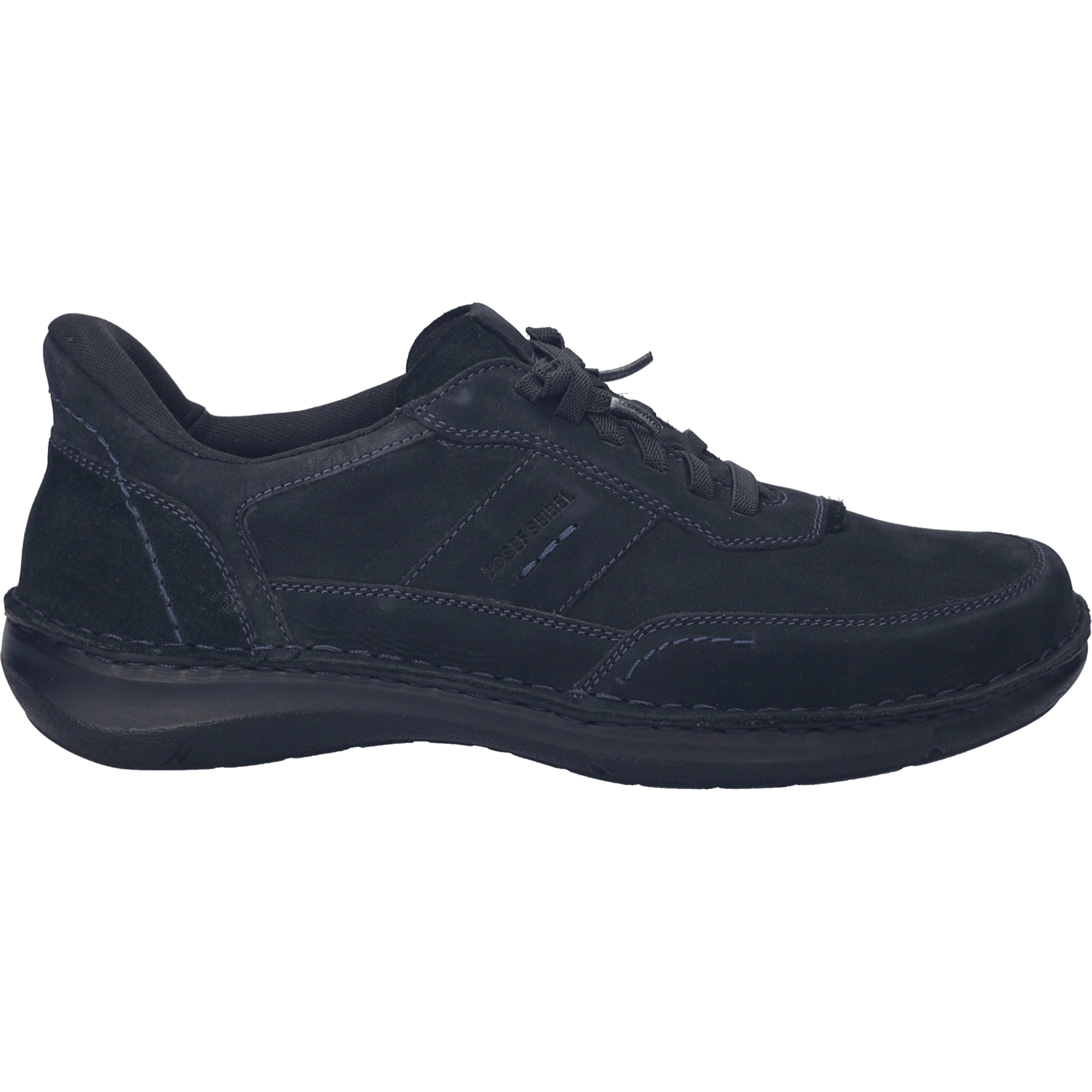 Chaussons Homme Josef Seibel Anvers 71 - Cuir Nubuck - Largeur K Pour Pieds Forts - Semelle PU Souple - Taille Normale