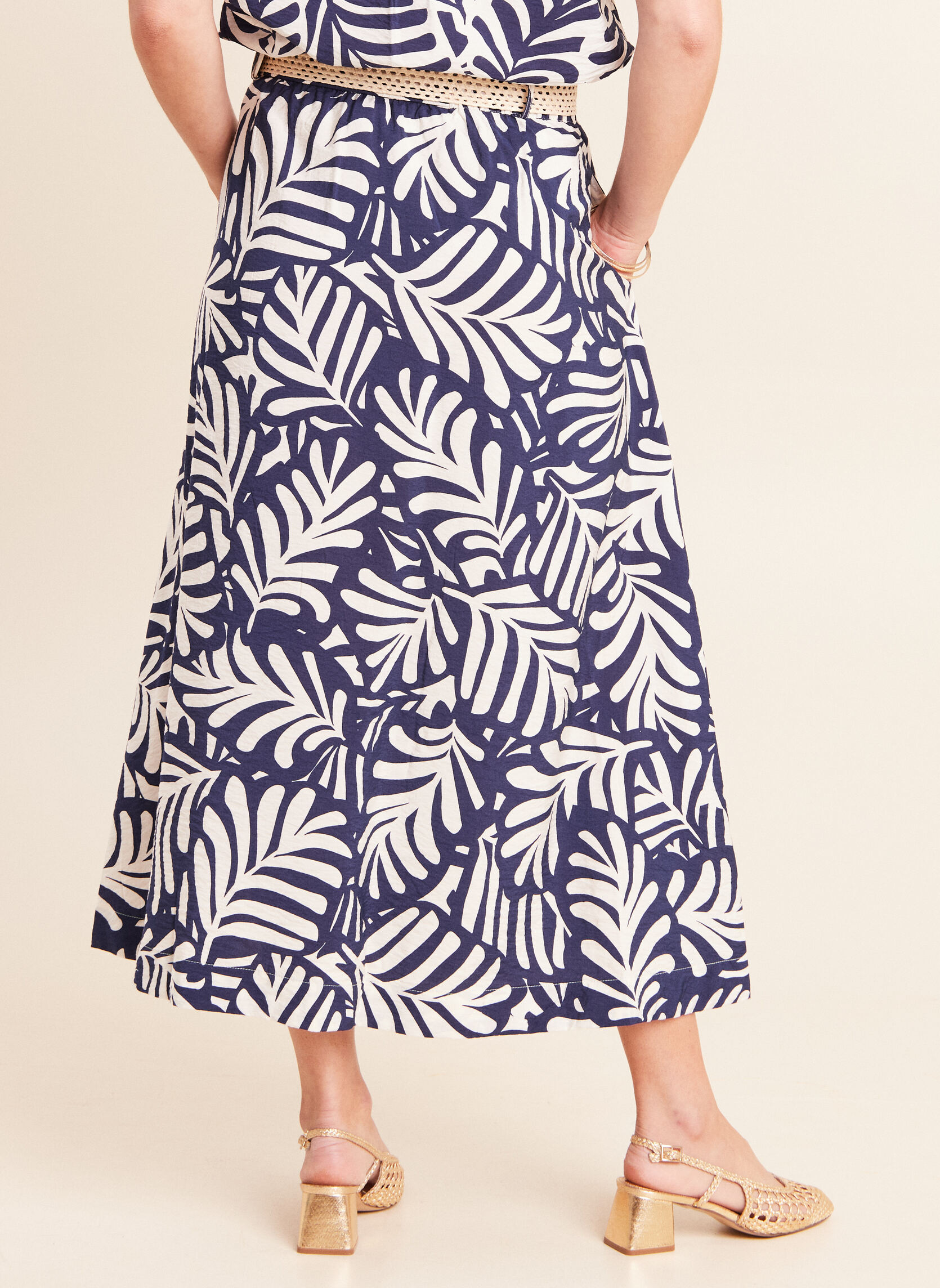 Jupes mi-longues JETOTEM femme bleu Bréal Jupes mi-longues JETOTEM femme bleu Bleu