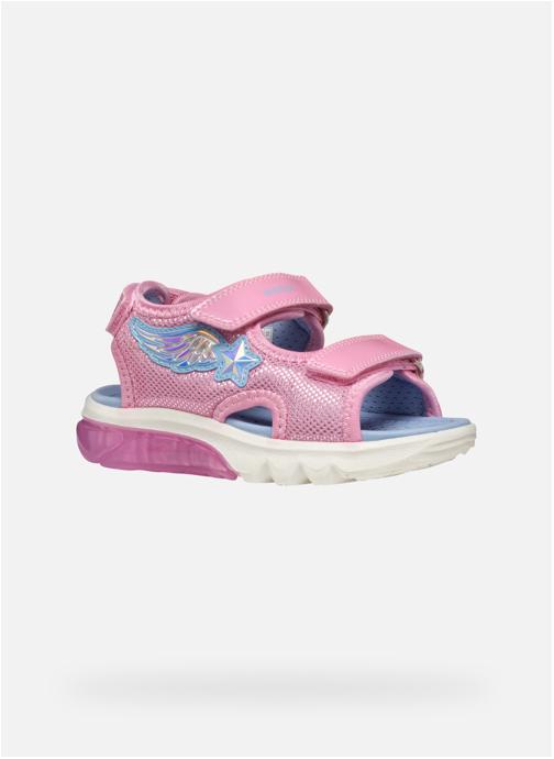 Geox Sandales J SANDAL CIBERDRON GIRL fille rose