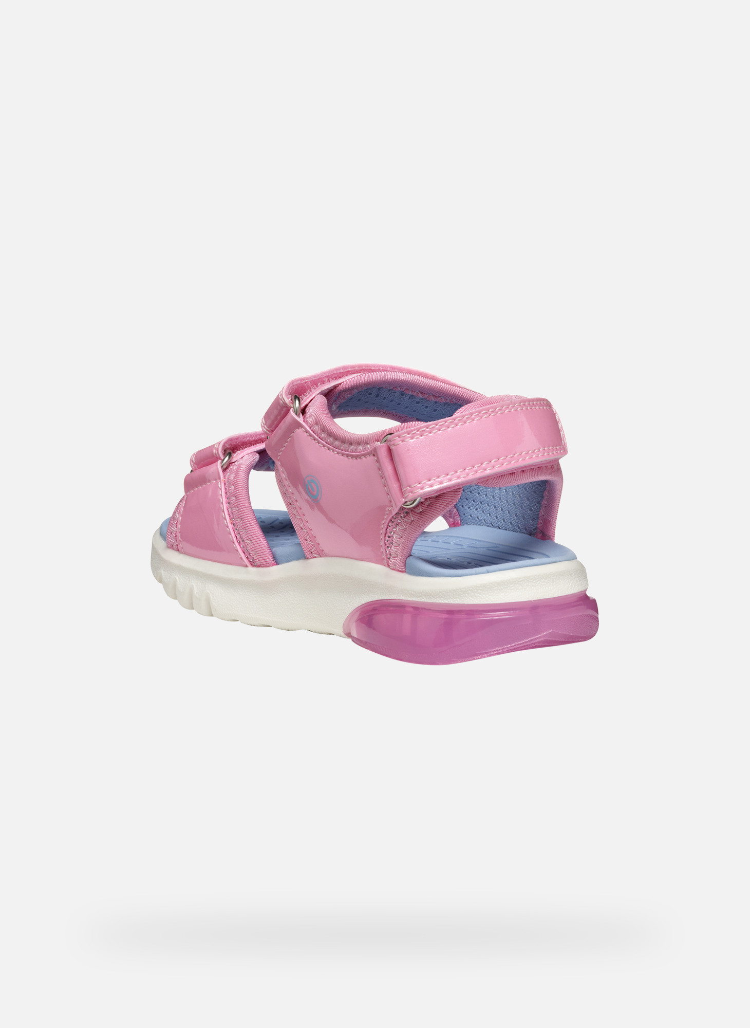 Sandales J SANDAL CIBERDRON GIRL fille rose Geox Sandales J SANDAL CIBERDRON GIRL fille rose Rose pastel