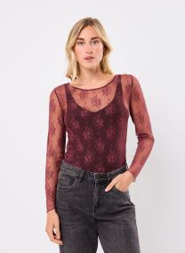 Tee-shirts manches longues TELLA femme bordeaux Georgia Rose Tee-shirts manches longues TELLA femme bordeaux BURGUNDY