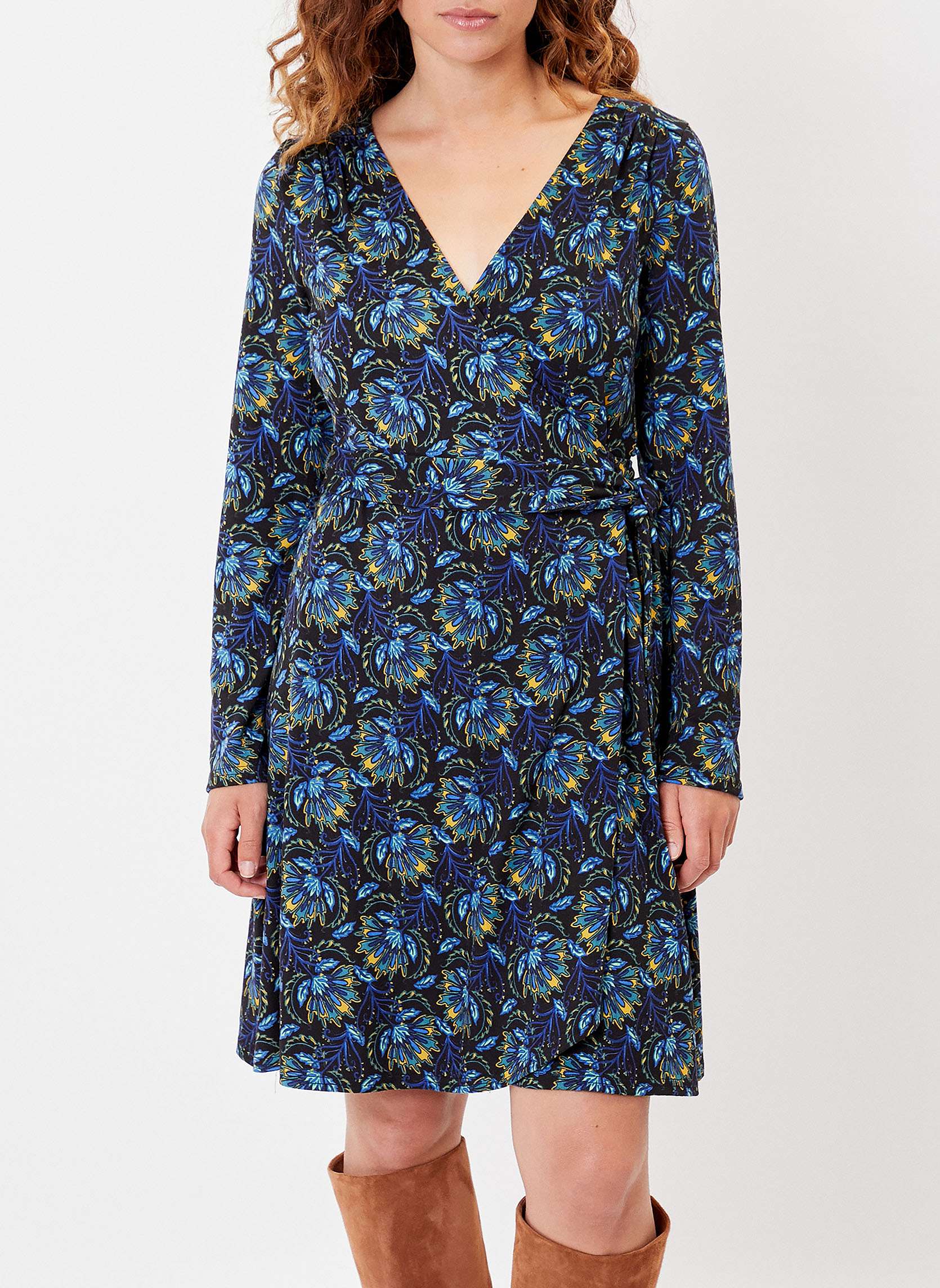 Robe Simili Porte Feuille Taille XXL Noir - Motif Zèbre, Style Fourreau, Occasion Très Bon État