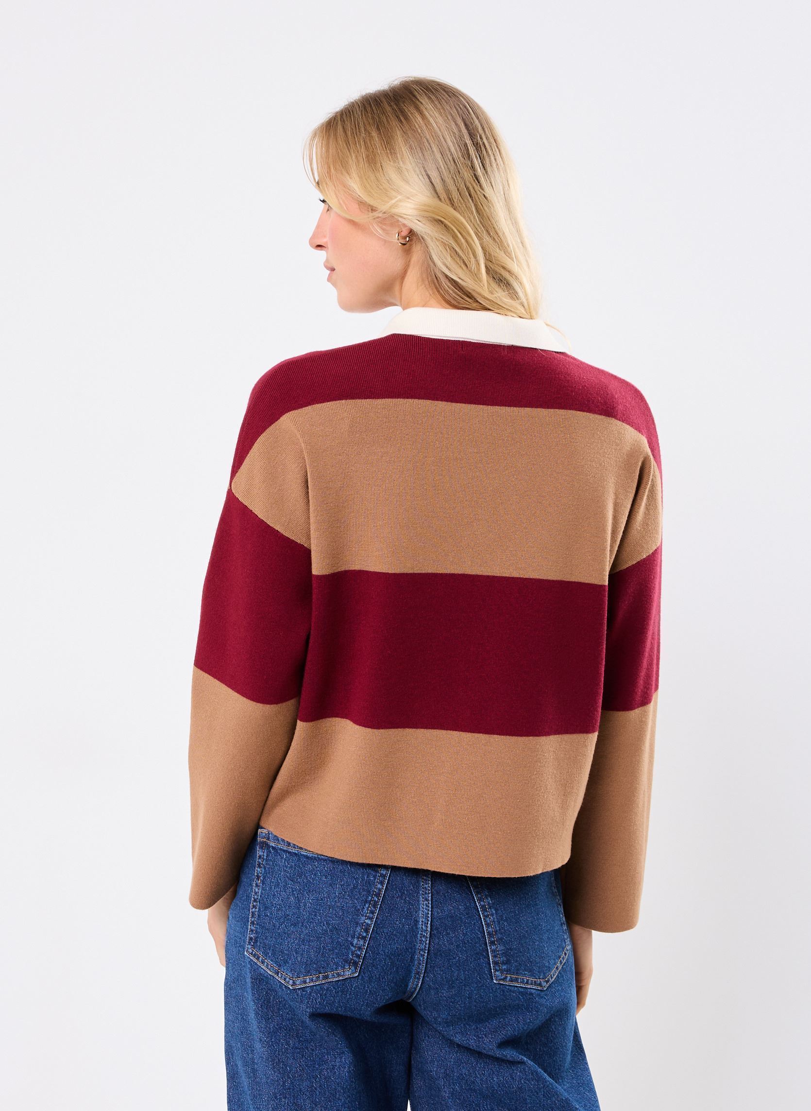 Pulls PRUNA femme bordeaux Georgia Rose Pulls PRUNA femme bordeaux RHUBARB