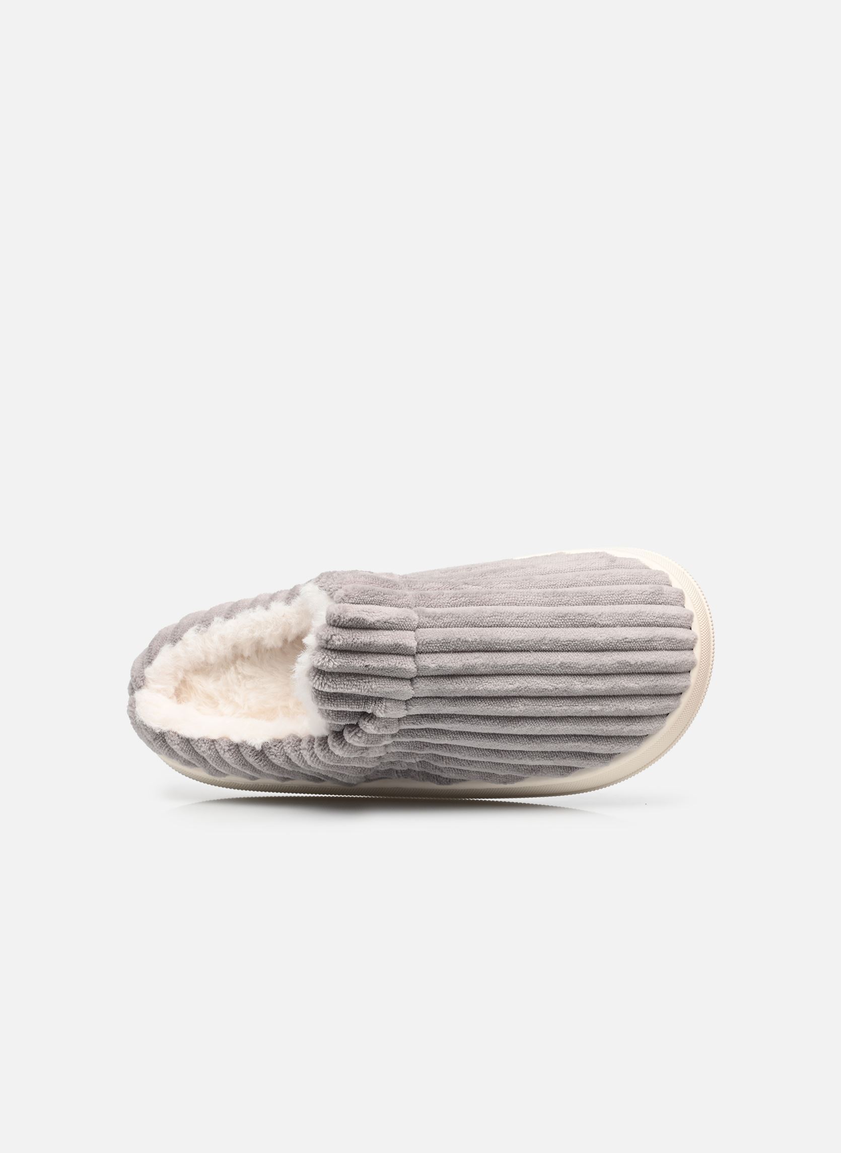Chaussons mules chausson femme HORTENSE femme gris Sarenza Wear Chaussons mules chausson femme HORTENSE femme gris GRIS