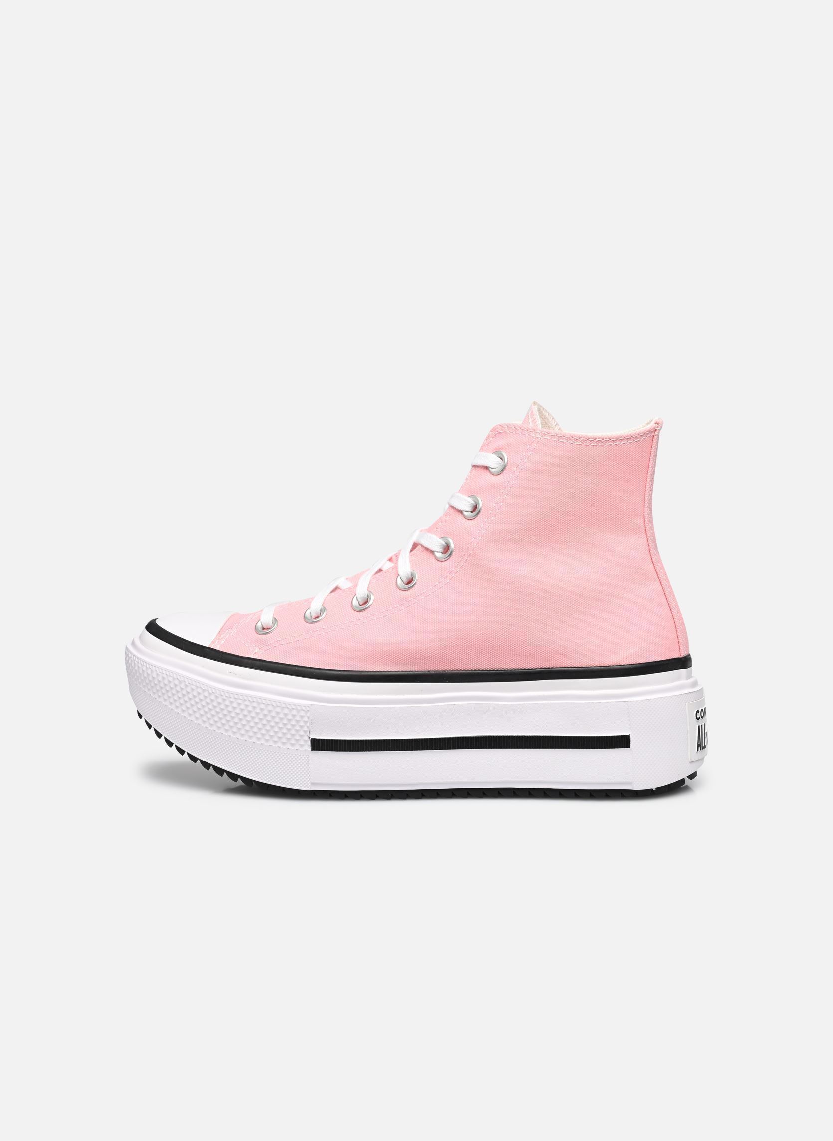 Baskets toile Chuck Taylor All Star Lift Double Stack femme rose Converse Baskets toile Chuck Taylor All Star Lift Double Stack femme rose LT JELLYFISH
