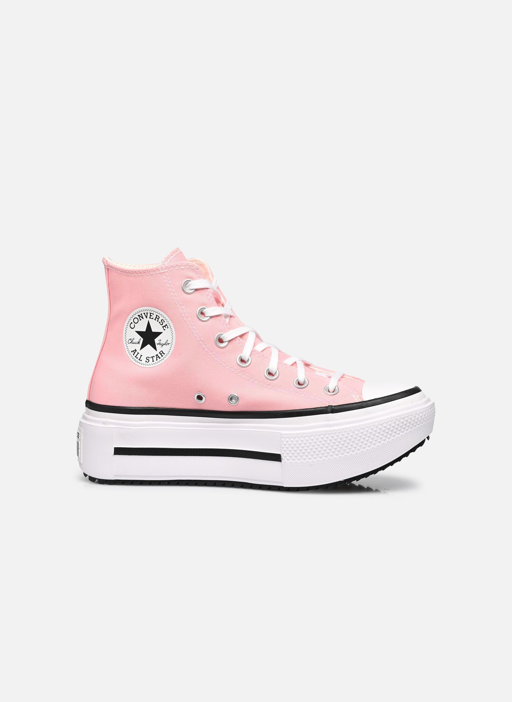 Baskets toile Chuck Taylor All Star Lift Double Stack femme rose Converse Baskets toile Chuck Taylor All Star Lift Double Stack femme rose LT JELLYFISH