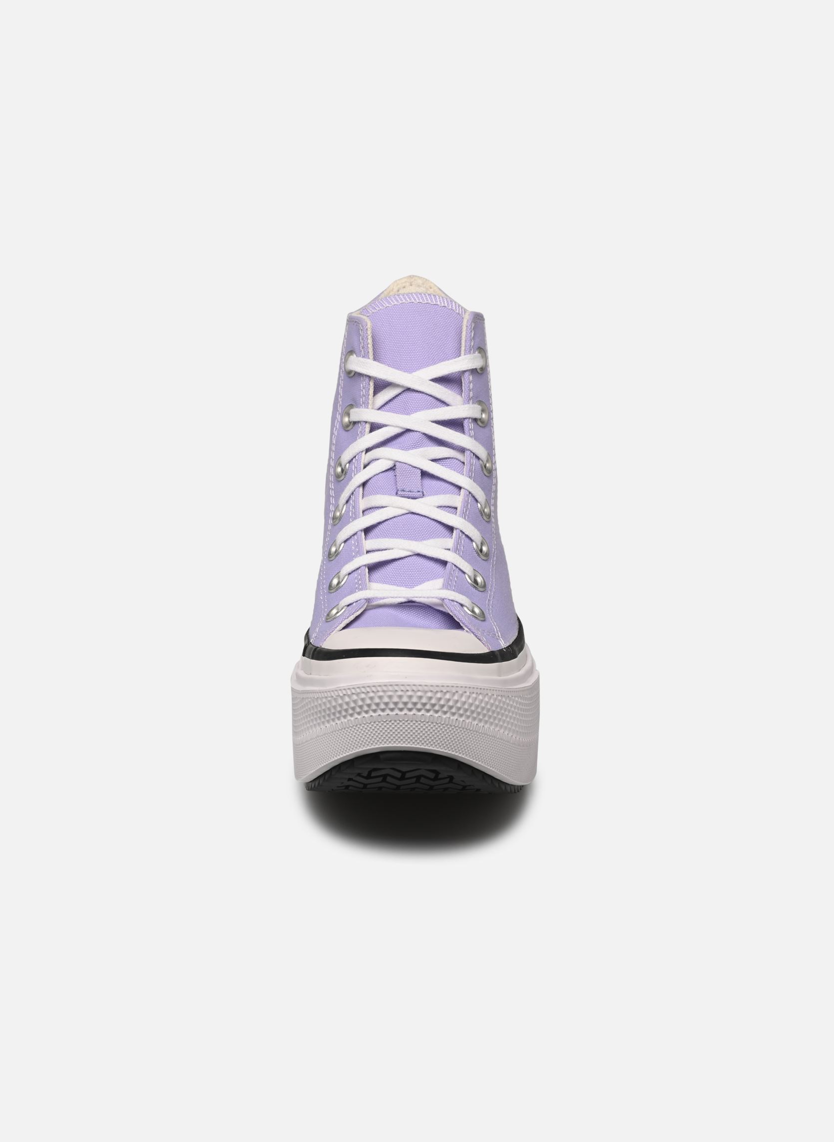 Baskets toile Chuck Taylor All Star Lift Double Stack femme violet Converse Baskets toile Chuck Taylor All Star Lift Double Stack femme violet VIOLET HEAT