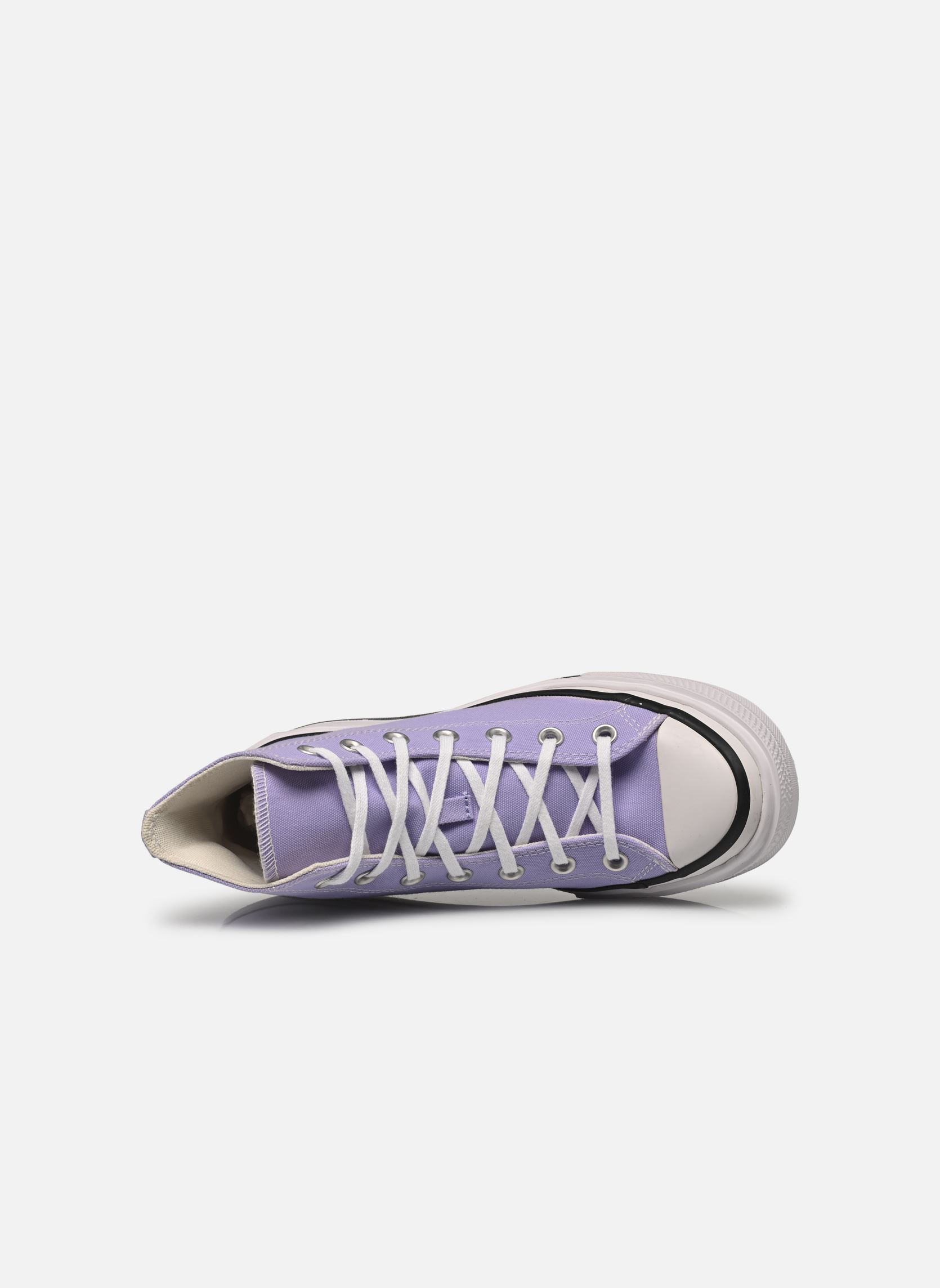 Baskets toile Chuck Taylor All Star Lift Double Stack femme violet Converse Baskets toile Chuck Taylor All Star Lift Double Stack femme violet VIOLET HEAT