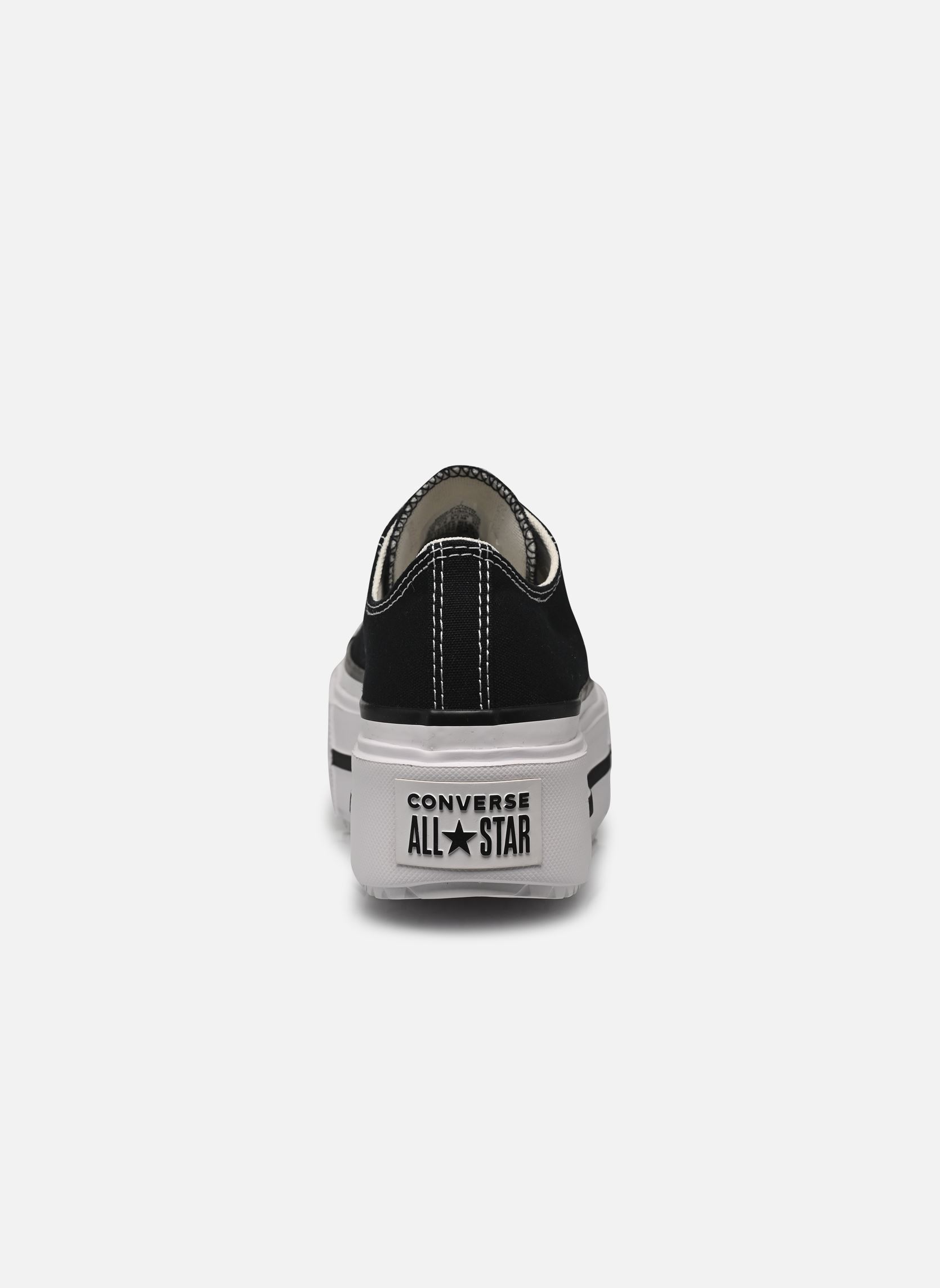 Baskets toile Chuck Taylor All Star Lift Double Stack femme noir Converse Baskets toile Chuck Taylor All Star Lift Double Stack femme noir BLACK/WHITE