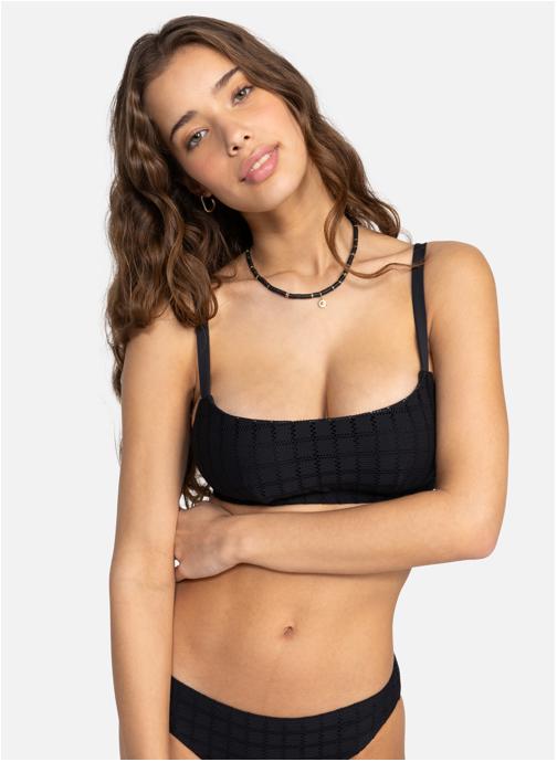 Roxy Hauts de maillot balconnet Camilo femme noir