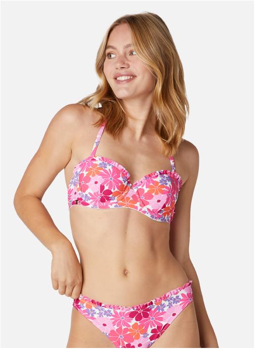 Brigitte Bardot Hauts de maillot push up rose