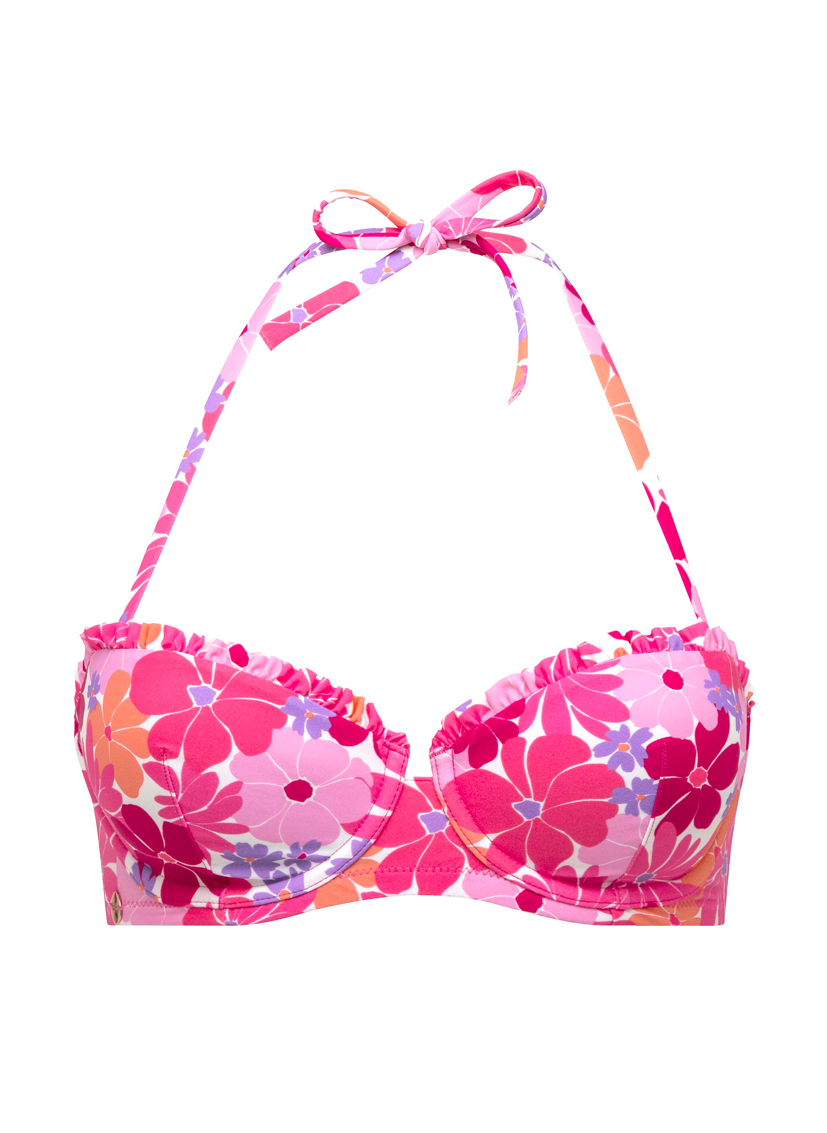 Hauts de maillot push up Haut de maillot de bain balconnet rose Fouta femme rose Brigitte Bardot Hauts de maillot push up Haut de maillot de bain balconnet rose Fouta femme rose Rose
