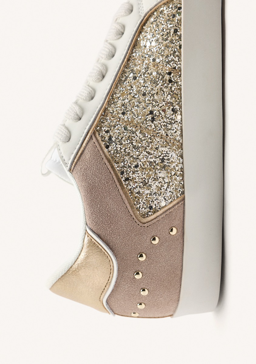 Baskets basses Cas&sport - Baskets Compensées Cuir Brillant Epsom - Oro femme or et bronze Gioseppo Baskets basses Cas&sport - Baskets Compensées Cuir Brillant Epsom - Oro femme or et bronze Or