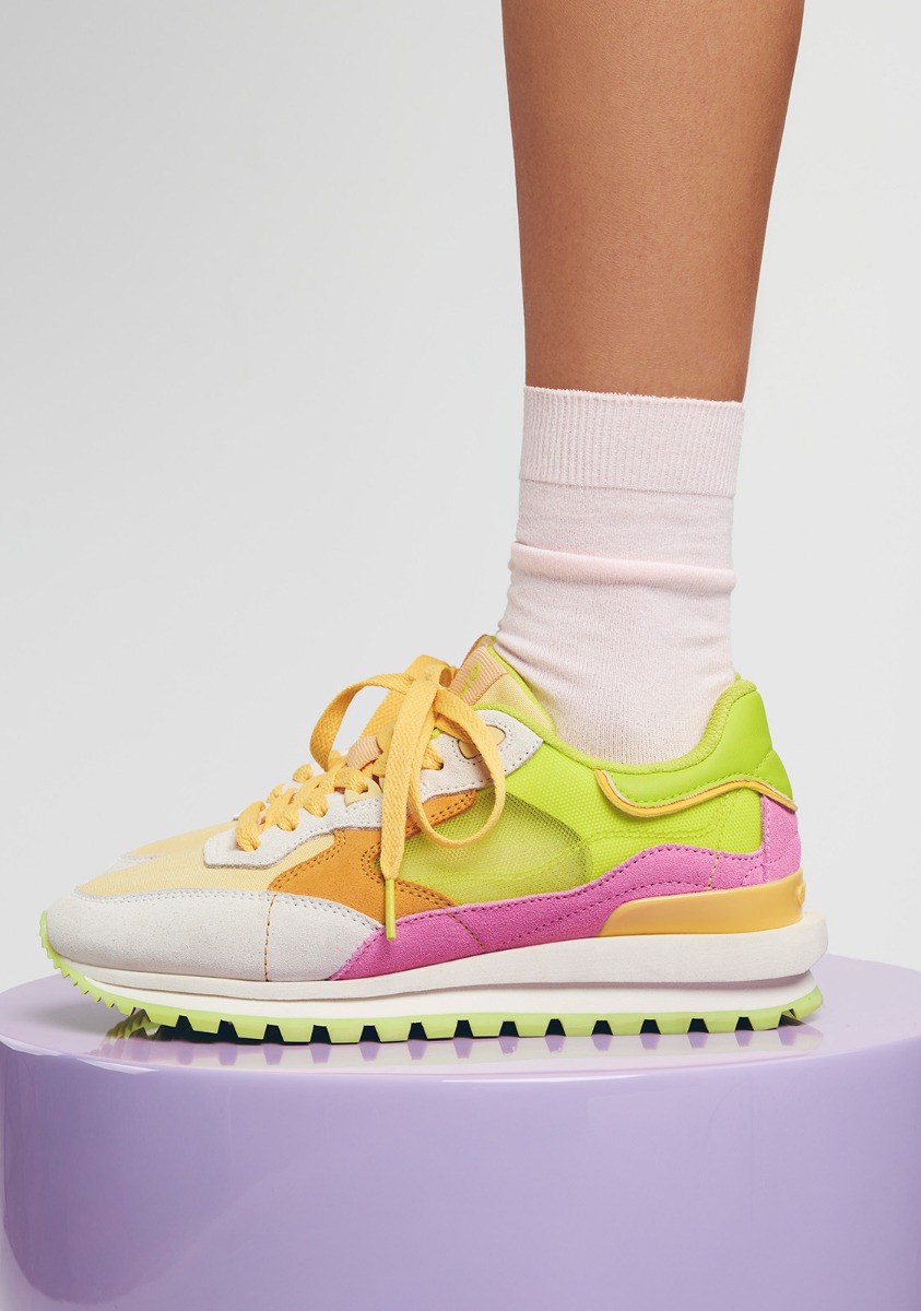 Baskets basses Cas&sport - Baskets Cuir Grille Iola - Jaune femme jaune Gioseppo Baskets basses Cas&sport - Baskets Cuir Grille Iola - Jaune femme jaune Jaune