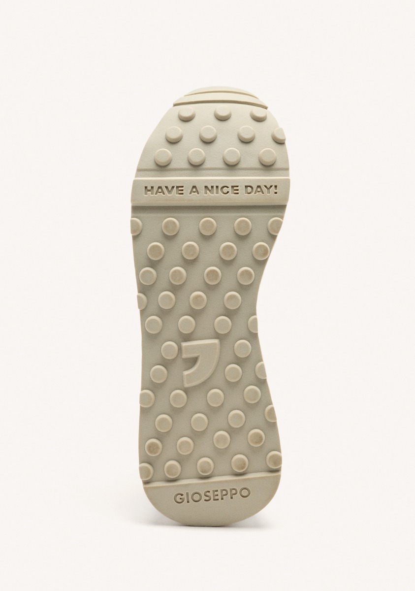 Baskets basses Cas&sport - Baskets Compensées Cuir Et Maille Larrabee - Blanc femme blanc Gioseppo Baskets basses Cas&sport - Baskets Compensées Cuir Et Maille Larrabee - Blanc femme blanc Blanc