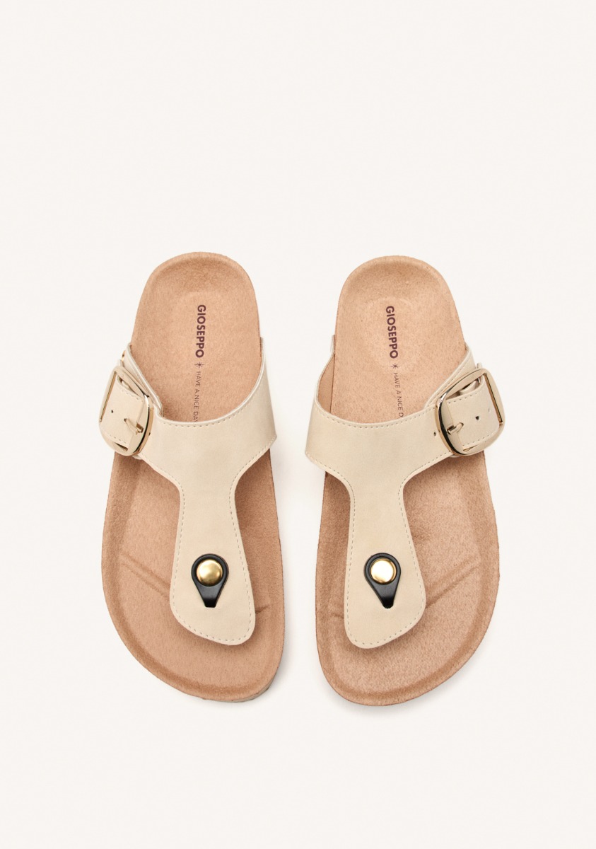 Sandales Mare - Sandales à Boucle Portées - Off-white femme blanc Gioseppo Sandales Mare - Sandales à Boucle Portées - Off-white femme blanc Blanc
