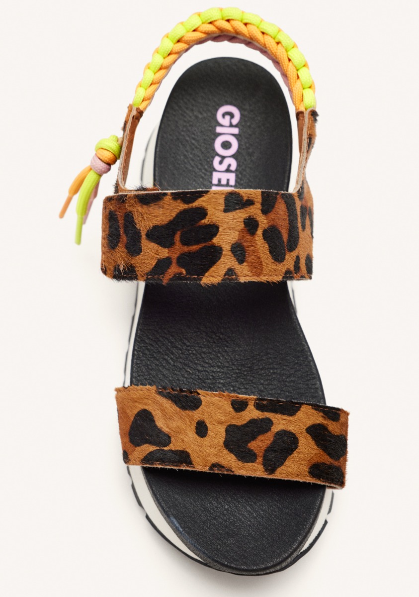 Sandales Casual Sandals - Sandales Sportives Cuir Imprimé Léopard Leverett - Leopardo femme multicolore Gioseppo Sandales Casual Sandals - Sandales Sportives Cuir Imprimé Léopard Leverett - Leopardo femme multicolore Multicouleur